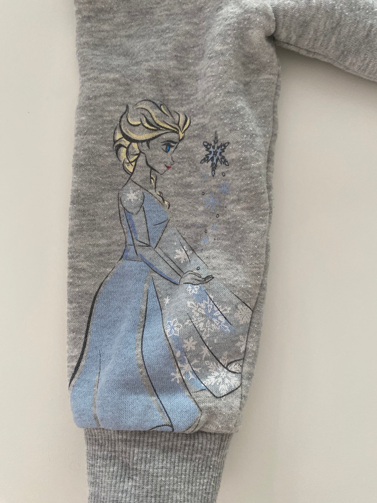 #117-Girls 3T, Disney Frozen Full Zip Jacket, GUC