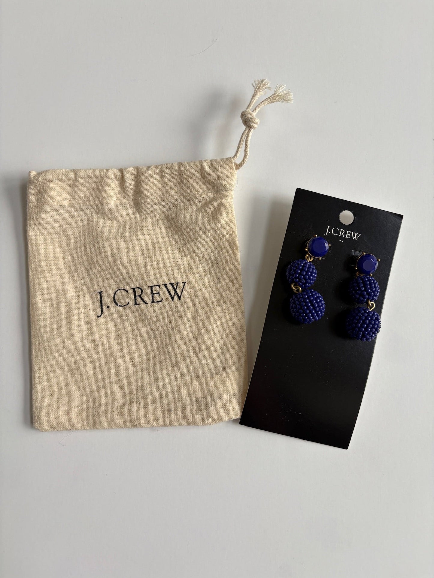 Seller #105 - Women's Blue J Crew Earrings NWT