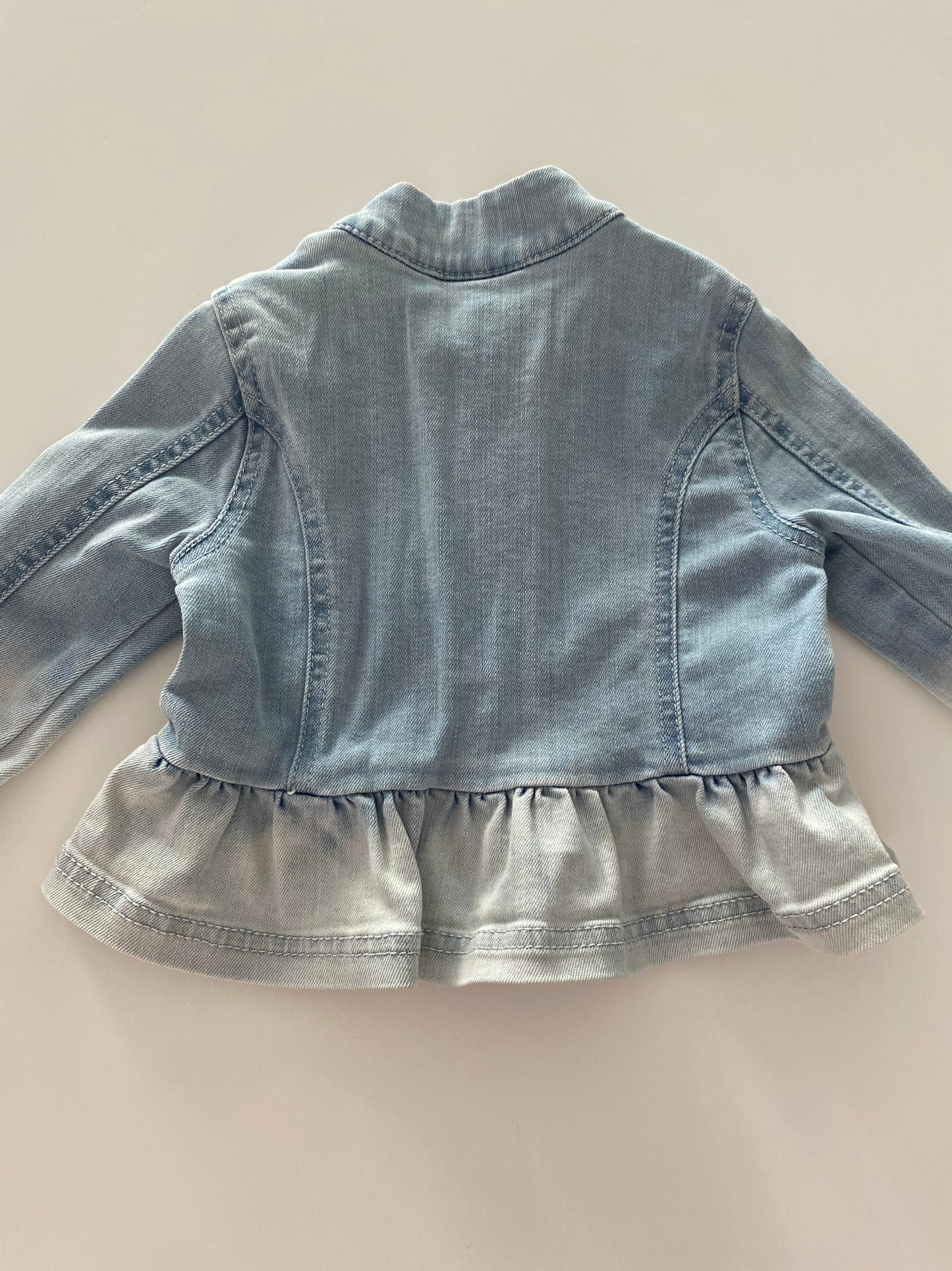 #117- Girls 18M, Genuine Kids Ombré Jean Jacket, VGUC