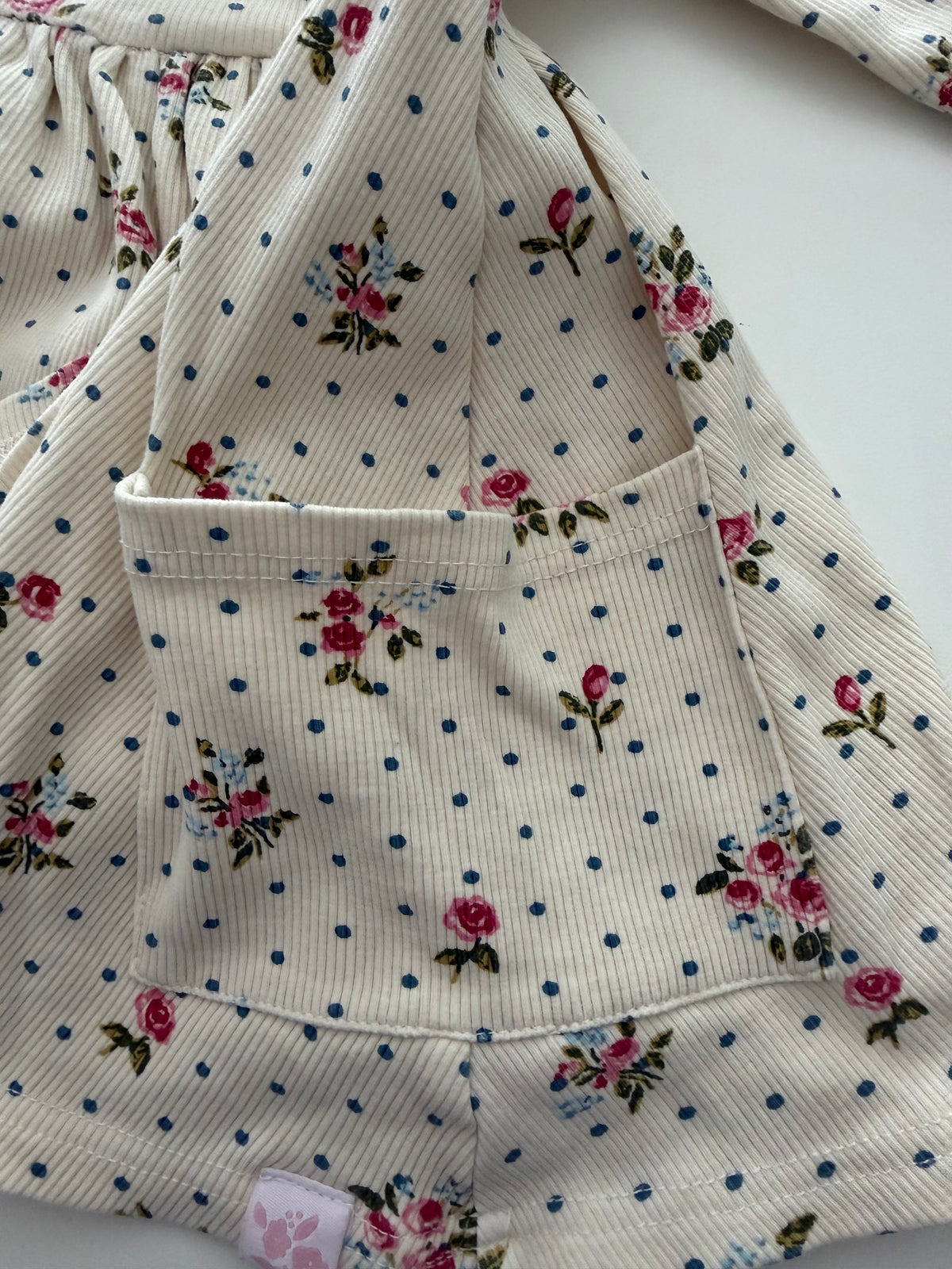 #117, Girls 18M, SweetHoney floral tunic, VGUC