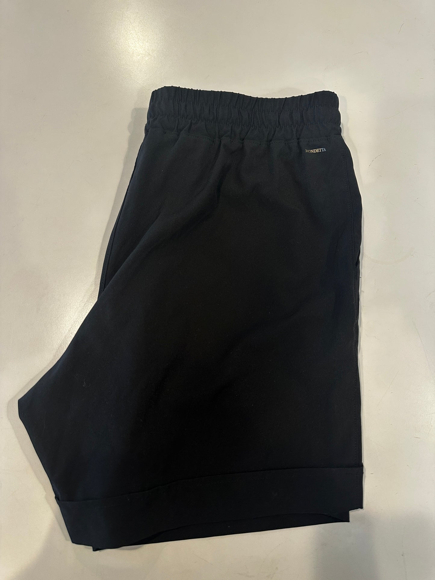 #33 women's black high-waisted shorts