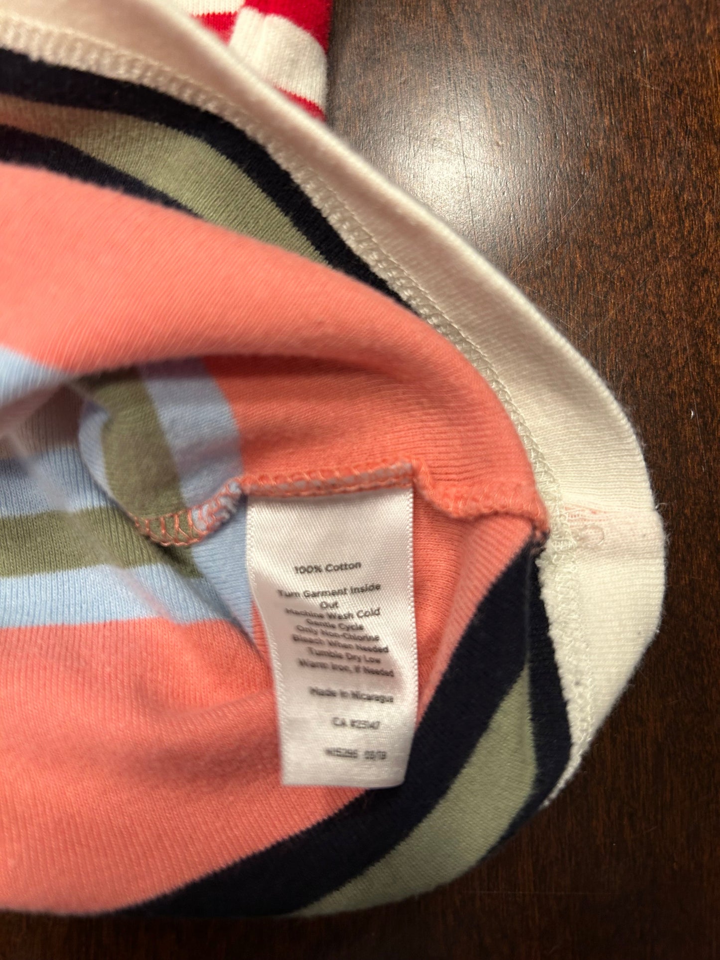 #18 Reduced! Talbots boatneck striped tee women’s size small
