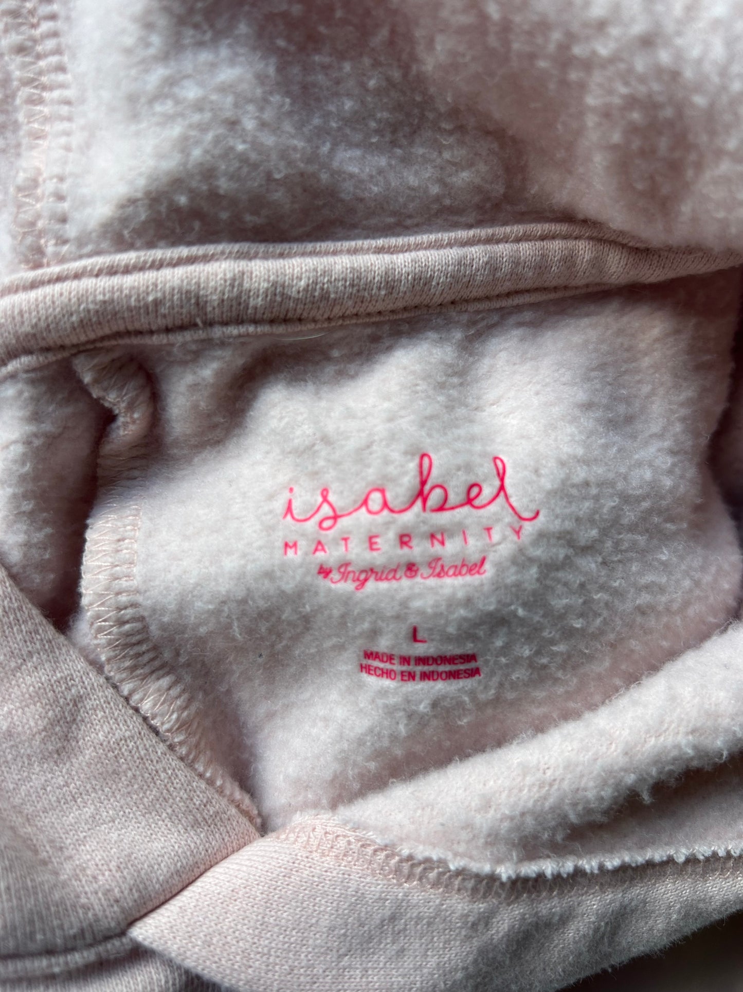 Seller #21 pink nursing sweatshirt large