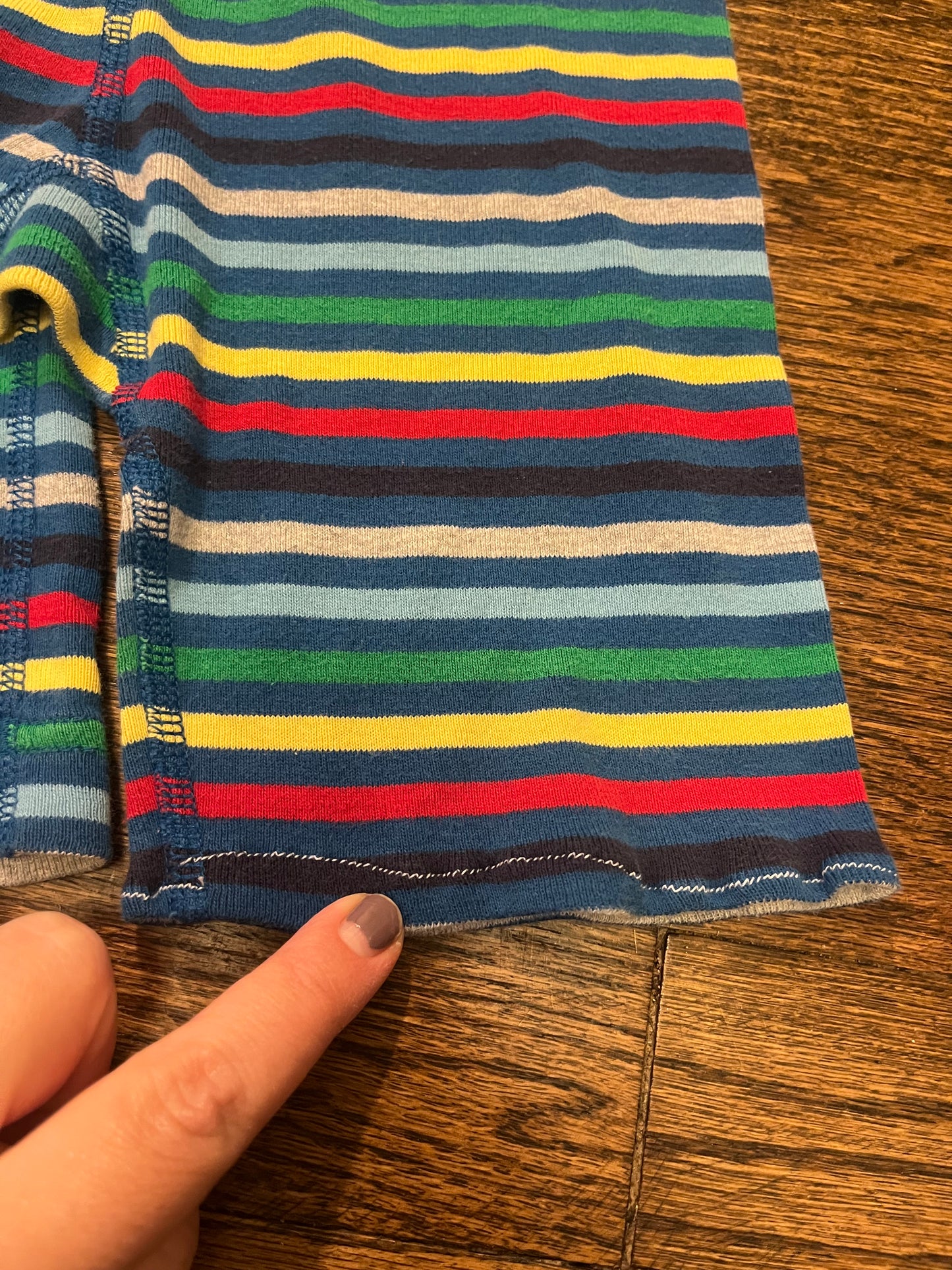 #67 Hanna Andersson Pajamas Stripes 5 ** see description