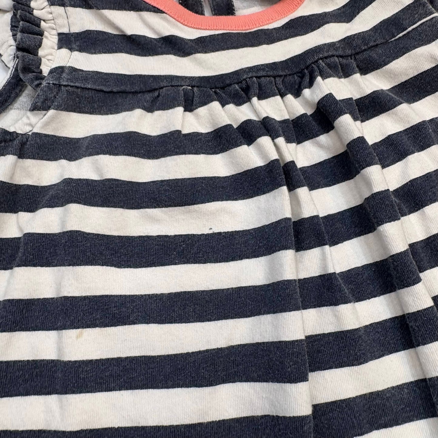 Seller 189 Girls 12-18m Tea Collection Romper GUC