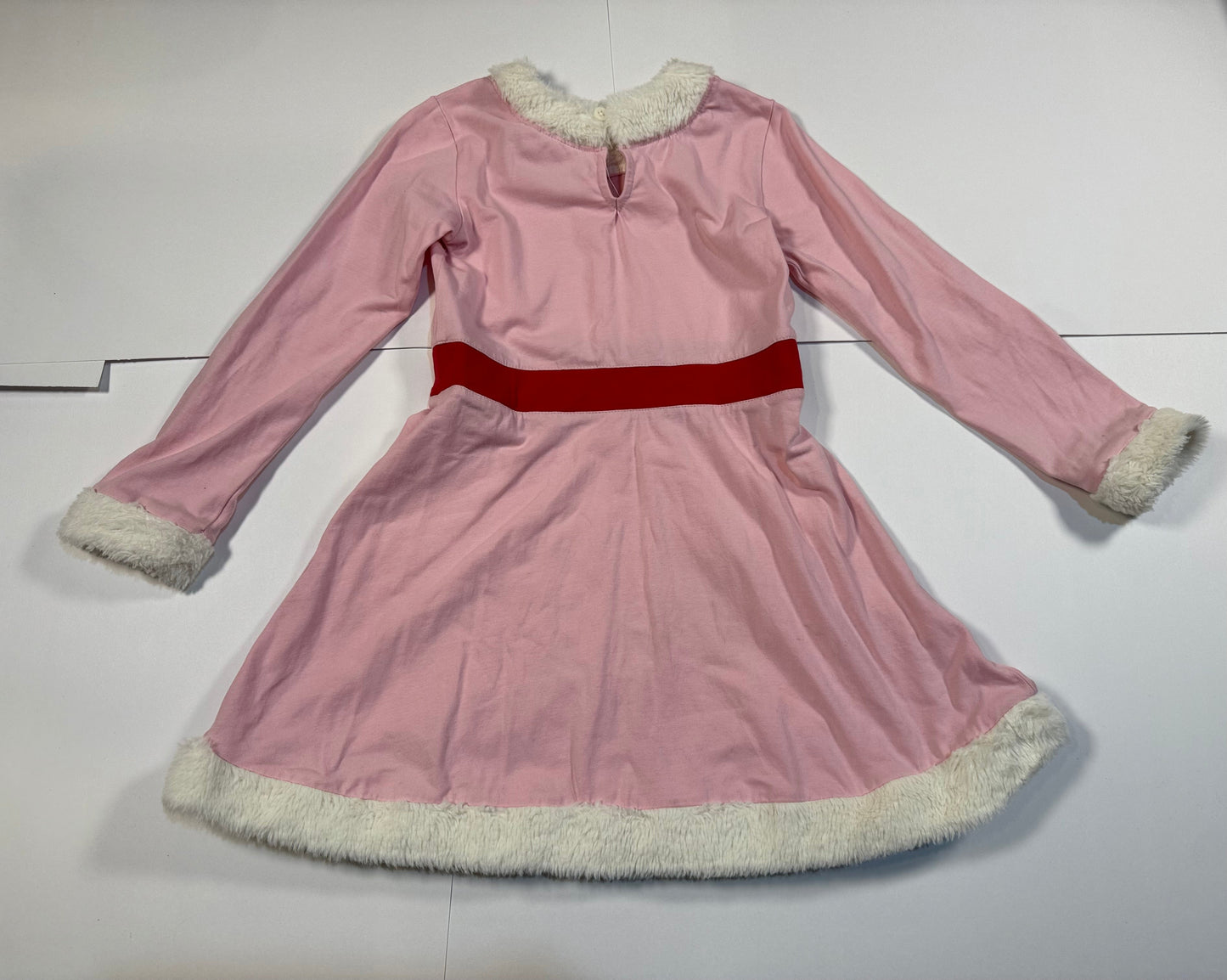 #180 Girls 110 (5) Hanna Andersson Elf Dress (1 of 2)