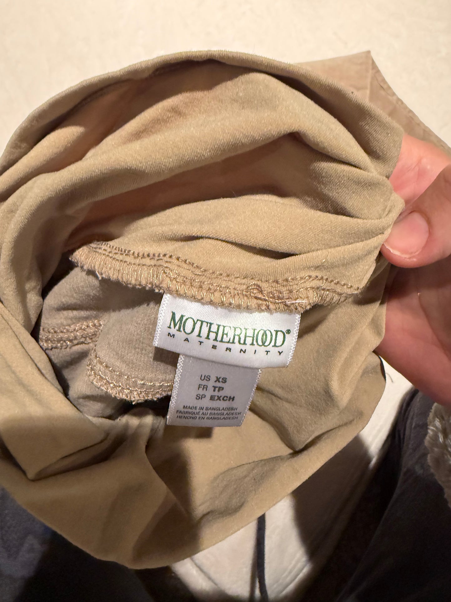 136 EUC XS corduroy flare pants maternity