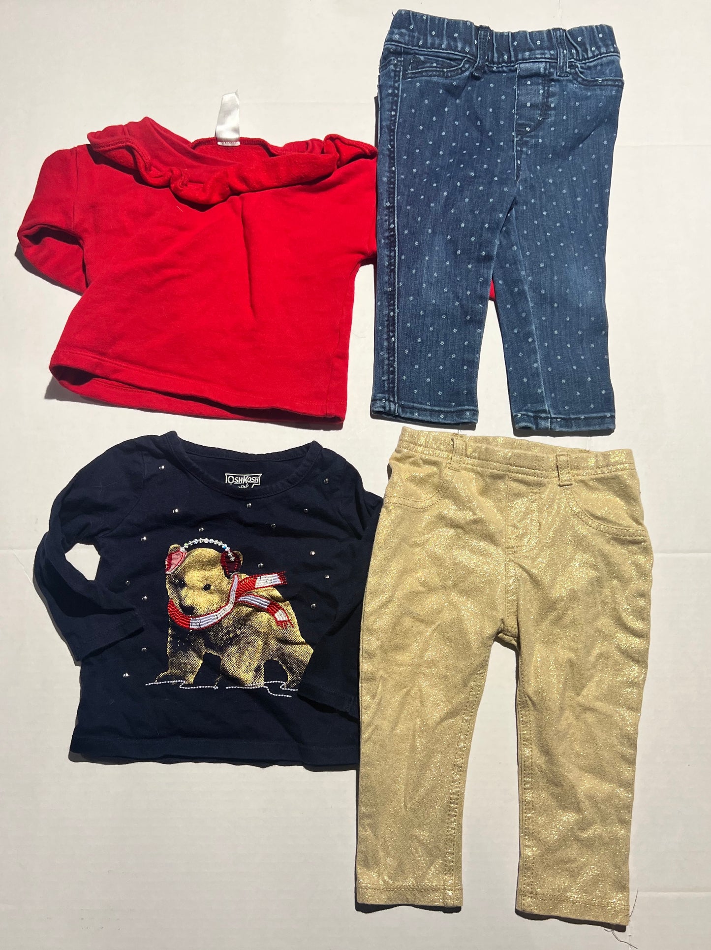 #98 Girls 12mo Outfits