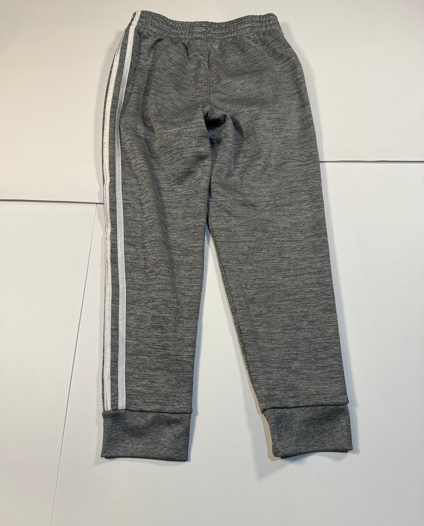 #180 Boys Small 8 Adidas Jogger Bundle -Light and Dark Gray