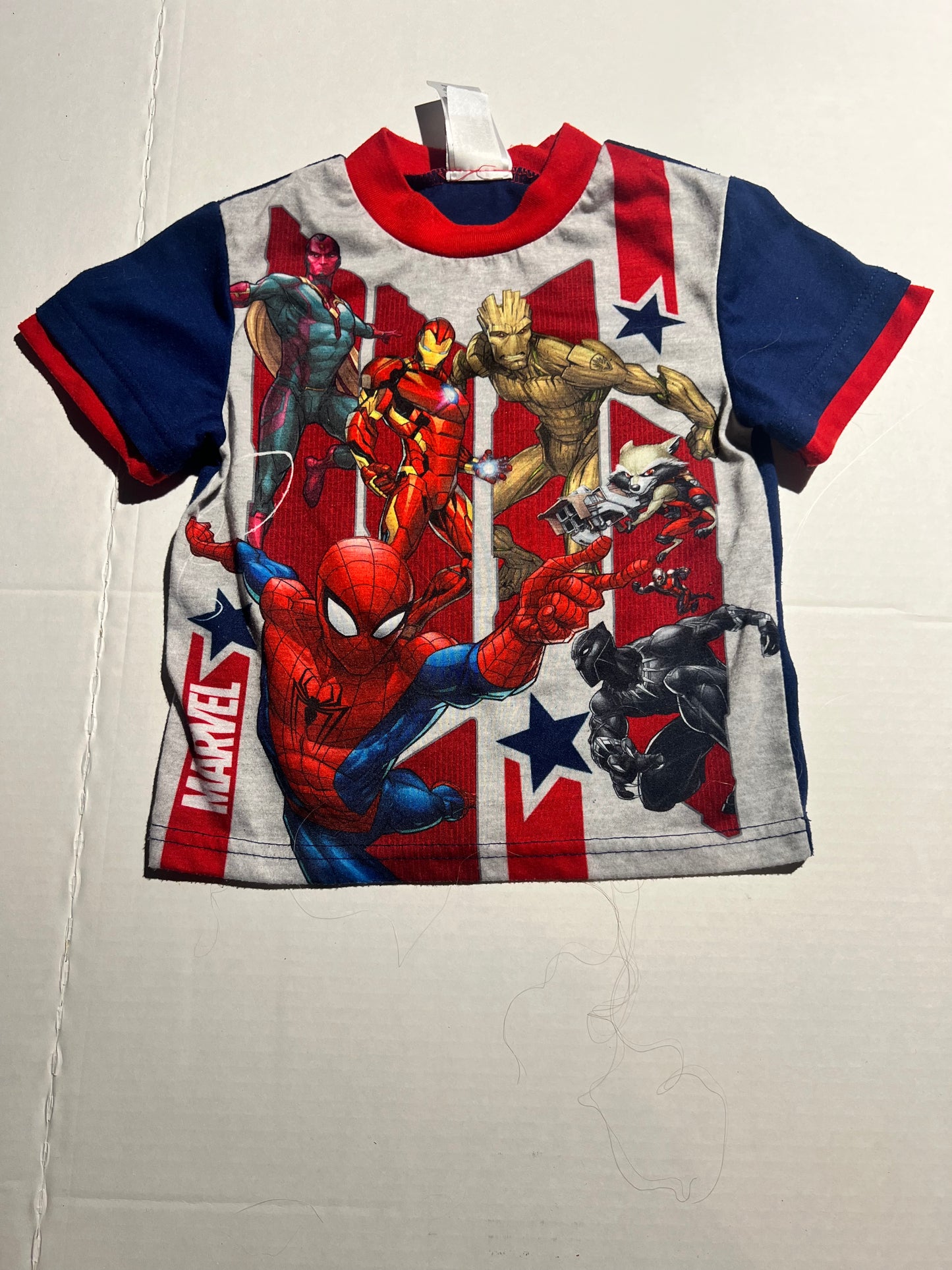 #98 Boys 4T Marvels PJ Top