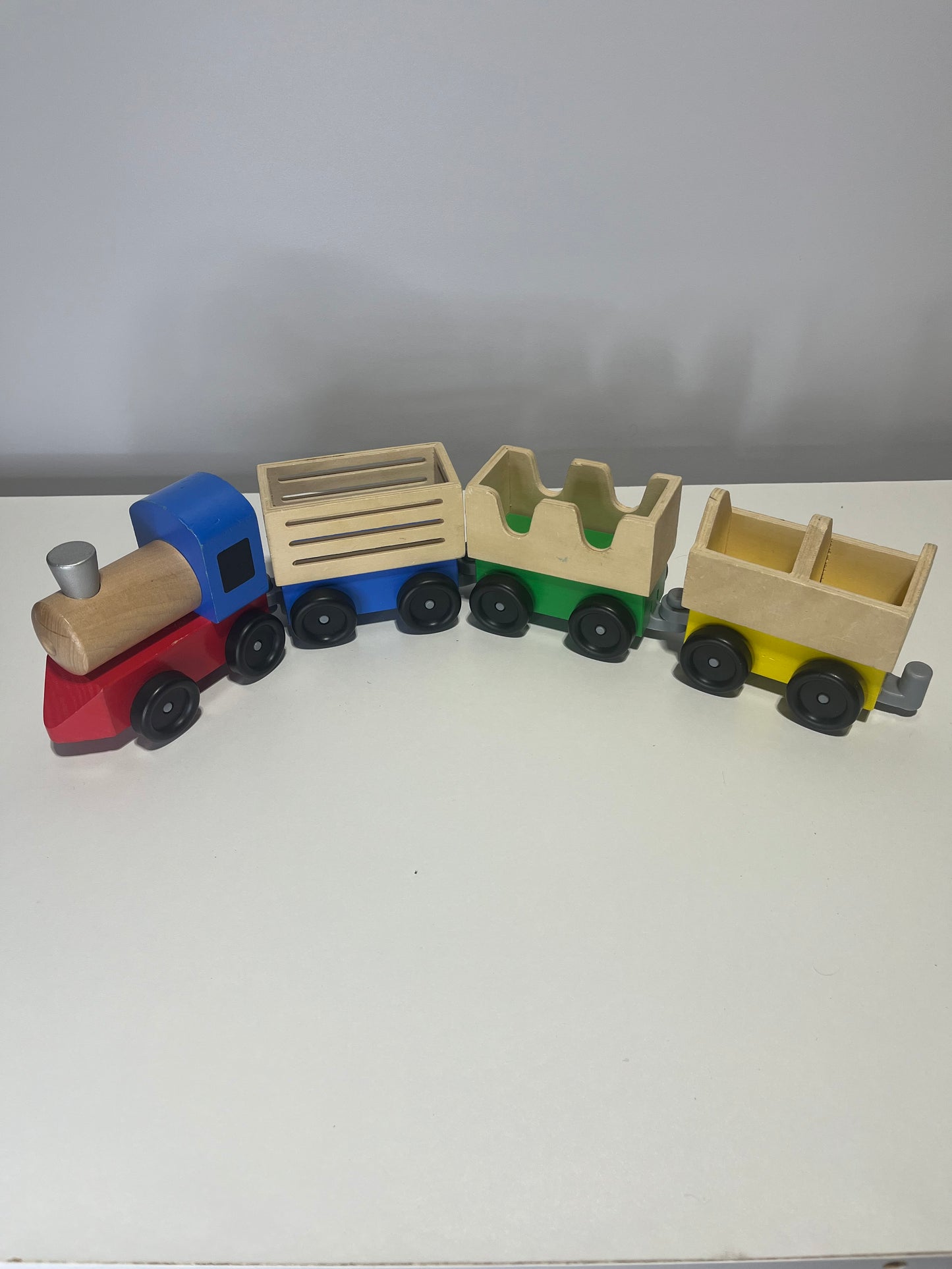 #7 Melissa and Doug train set