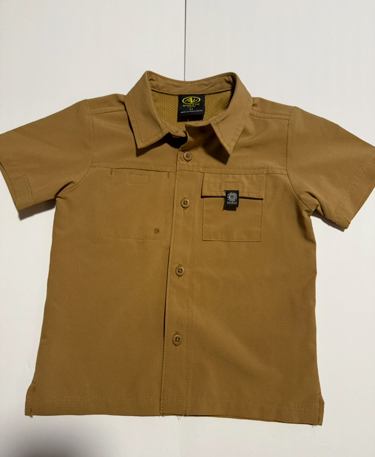 Seller #2 - Moisture Wicking Button Down - 2t