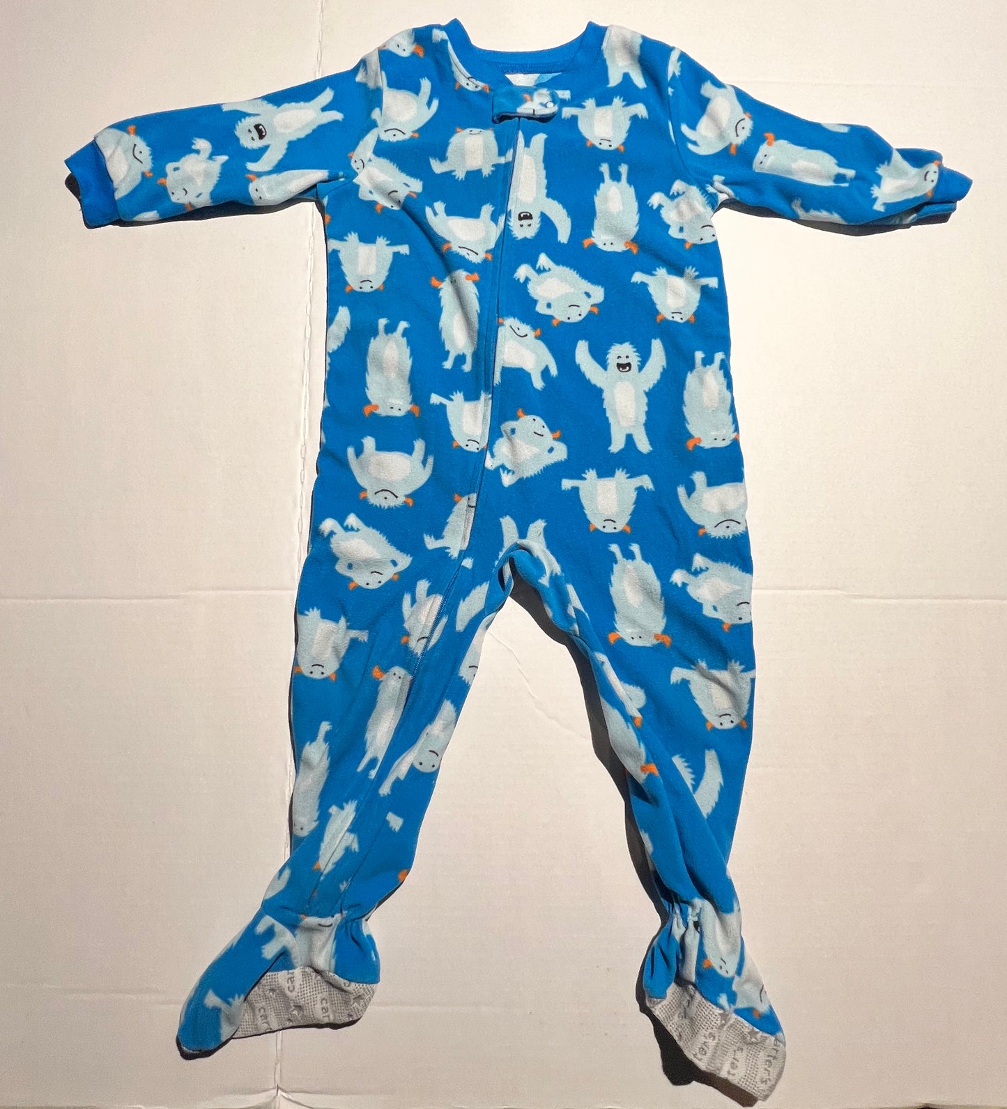 #98 Gender Neutral 24mo Yeti Fleece Sleeper