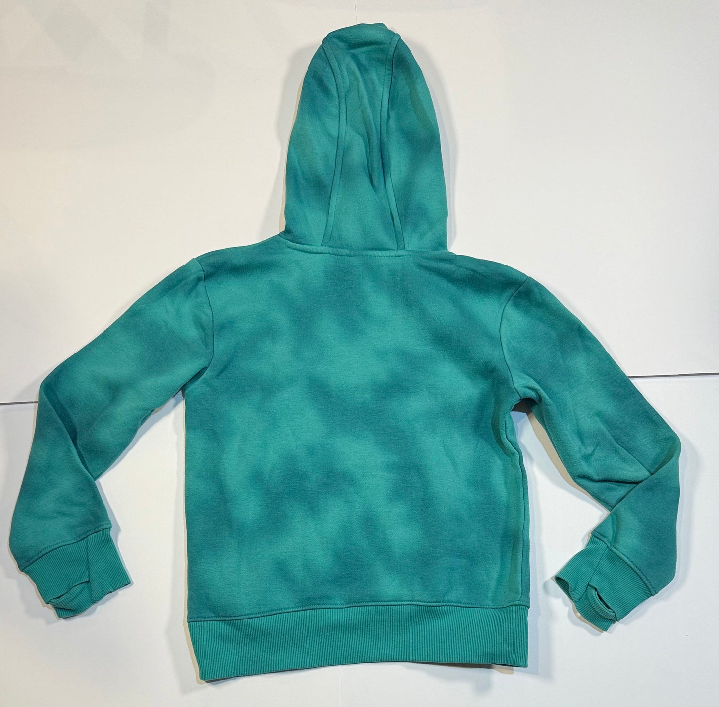 #180 Boys Medium 8 All in Motion Hoodie with Thumb Holes - Teal Green