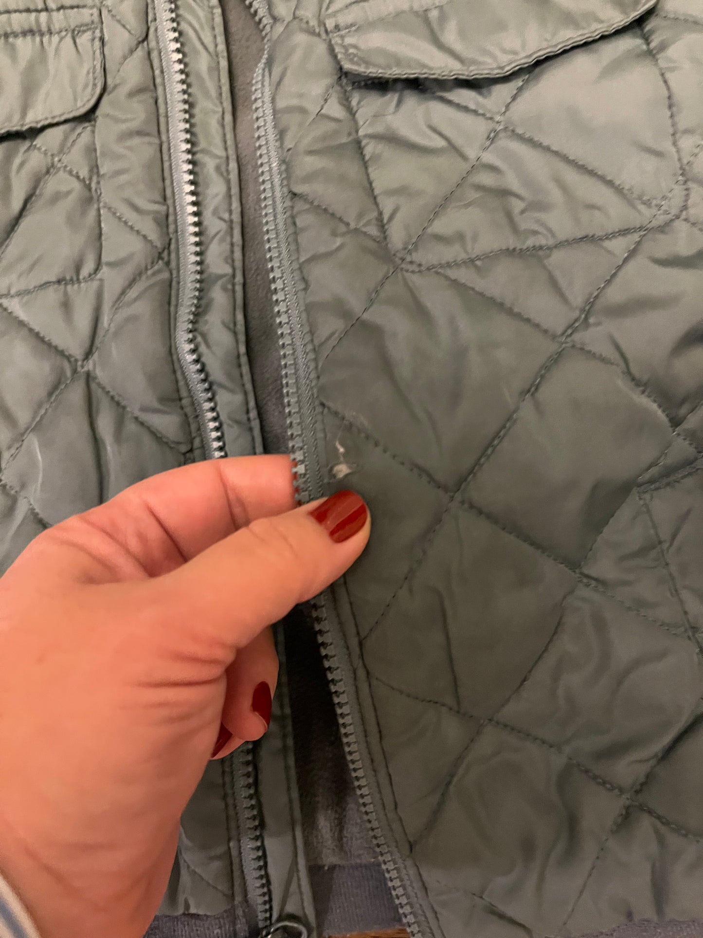 #67 Old Navy 4t coat gray-blue