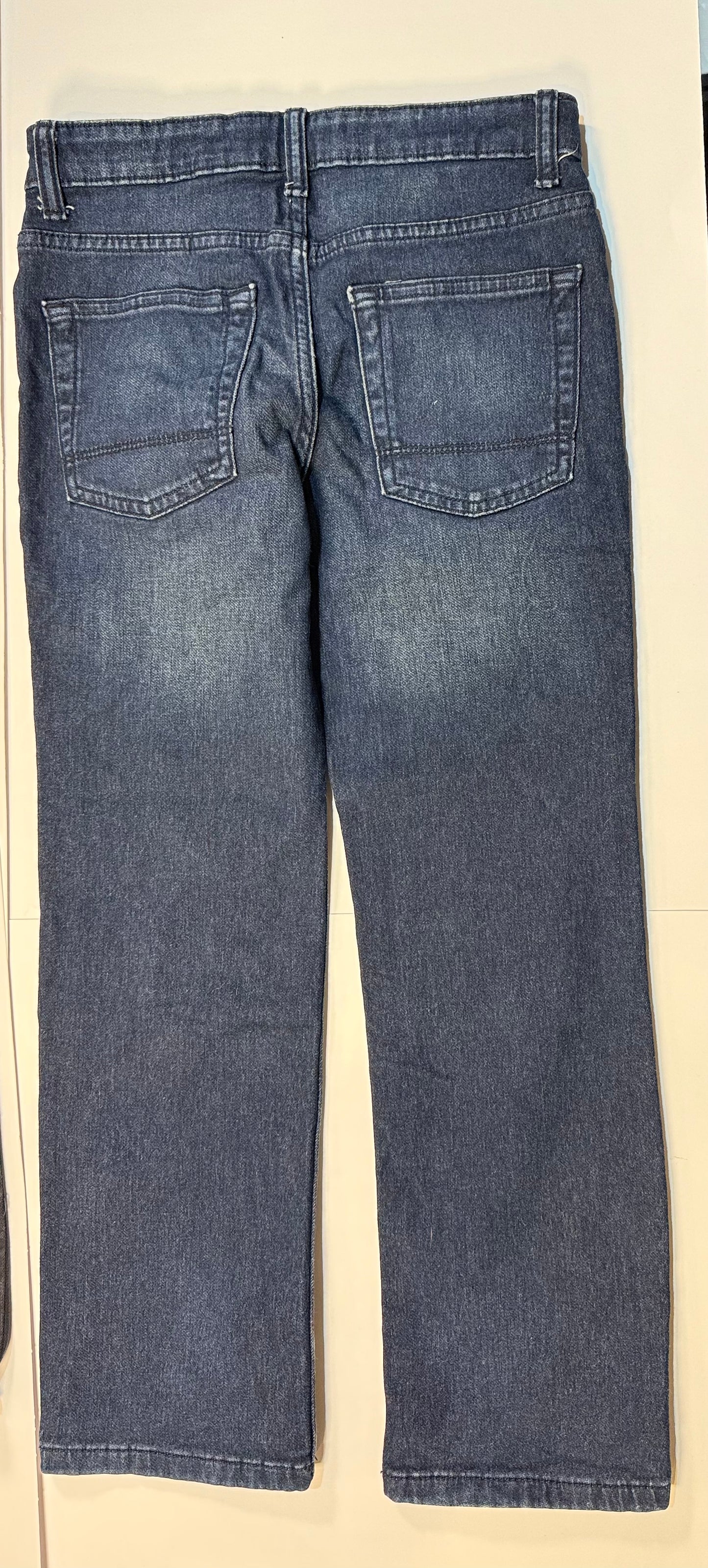 #180 Boys 8 Cat & Jack Straight Leg Jean Bundle -Dark Blue and Black