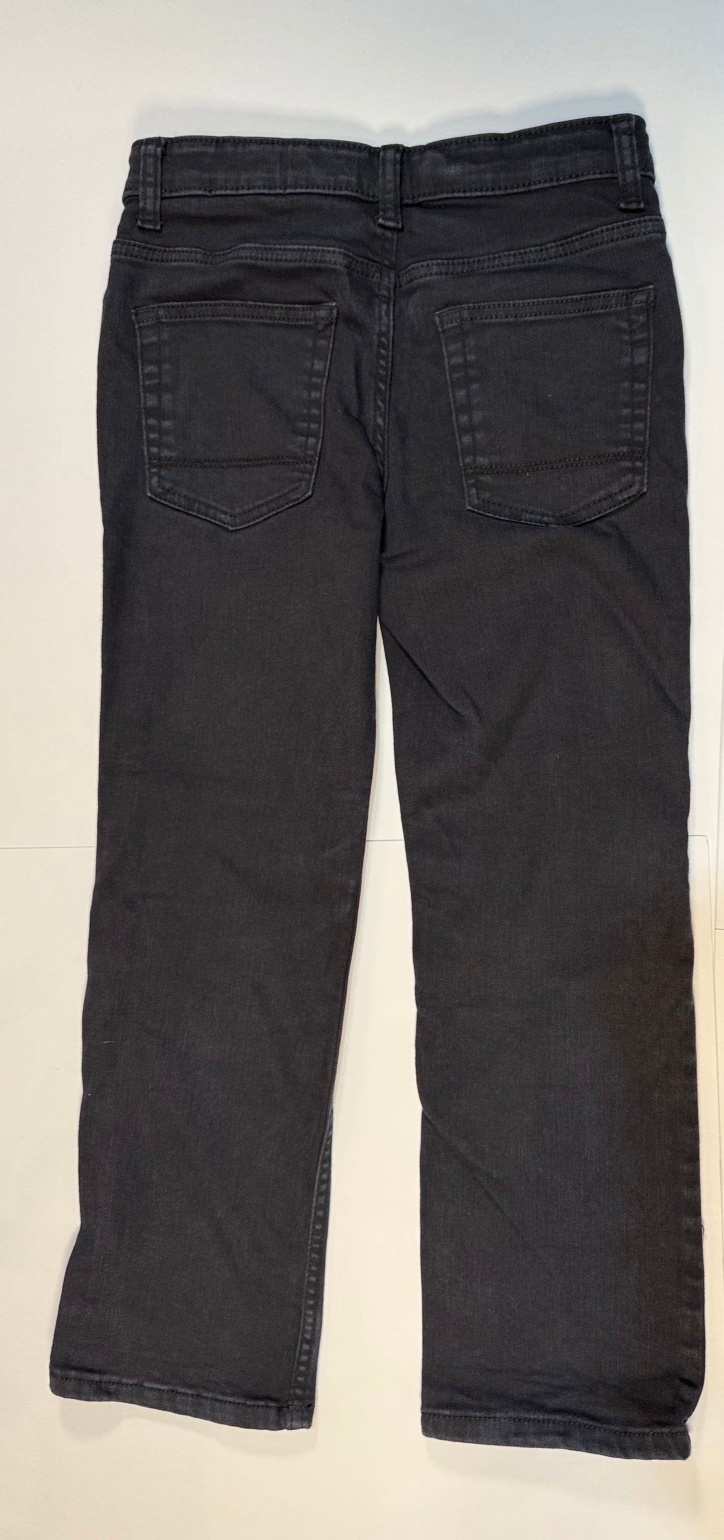 #180 Boys 8 Cat & Jack Straight Leg Jean Bundle -Dark Blue and Black