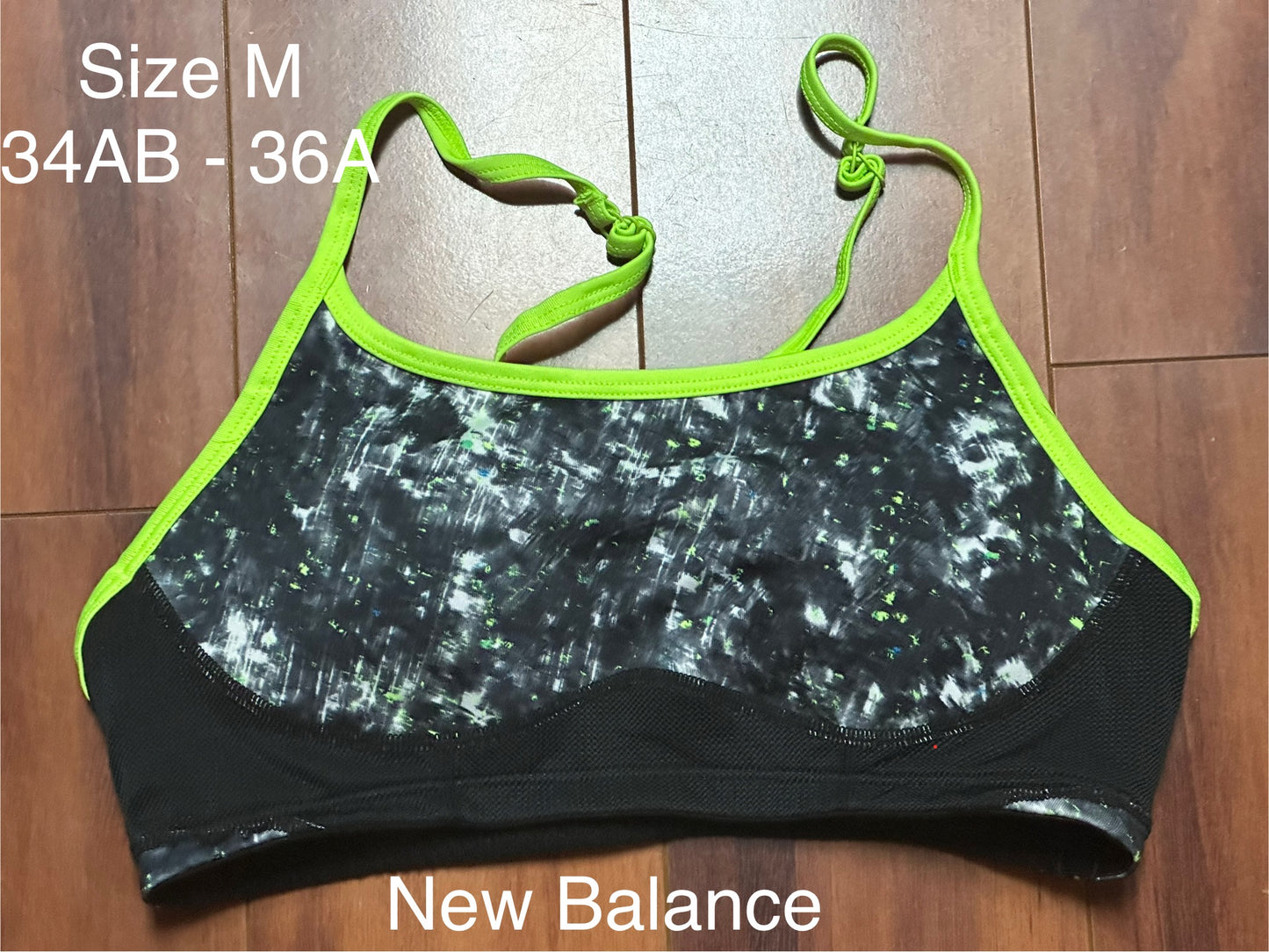 #186 New Balance Sportsbra - Women's M - EUC