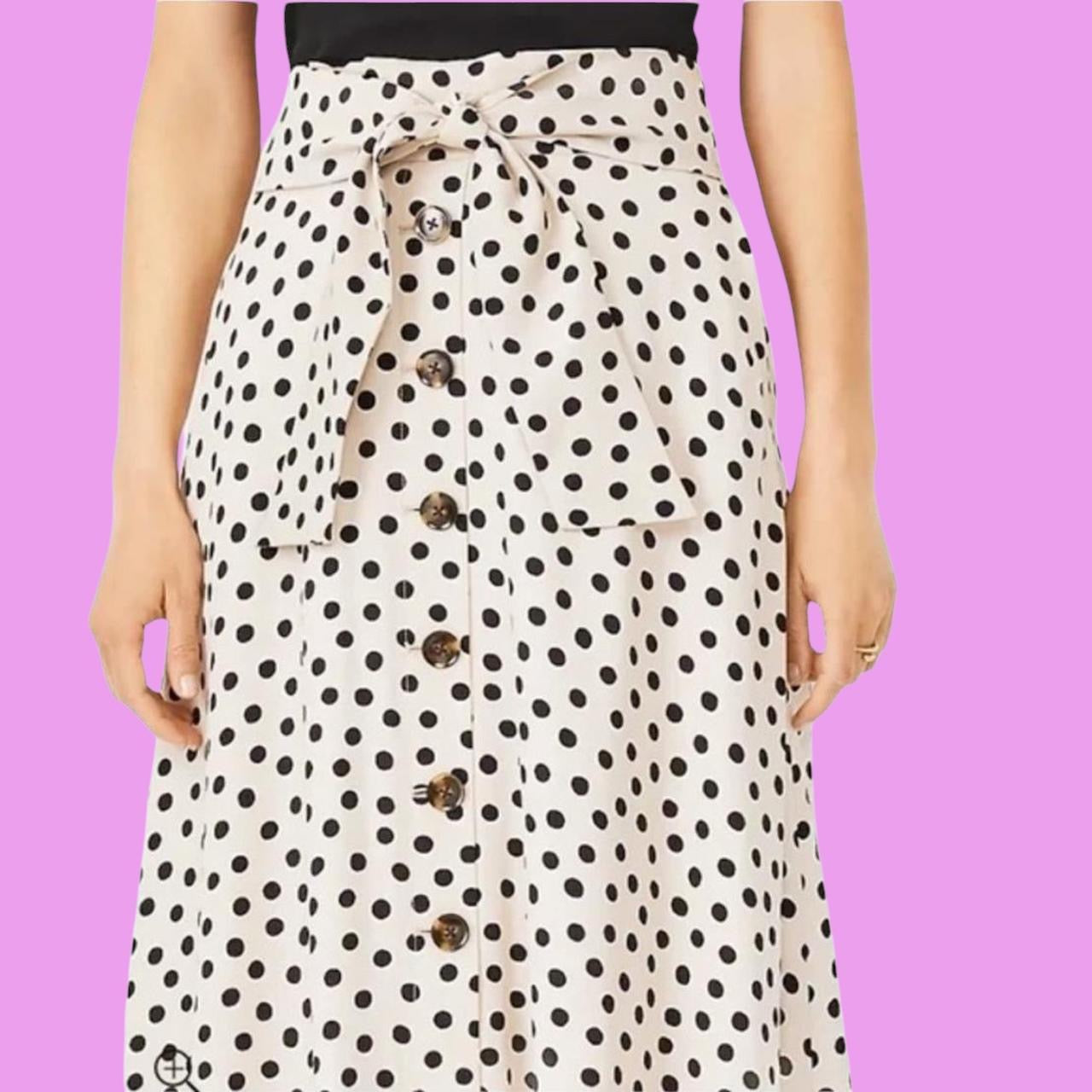 #1 Polka Dot Midi Skirt NWT REDUCED