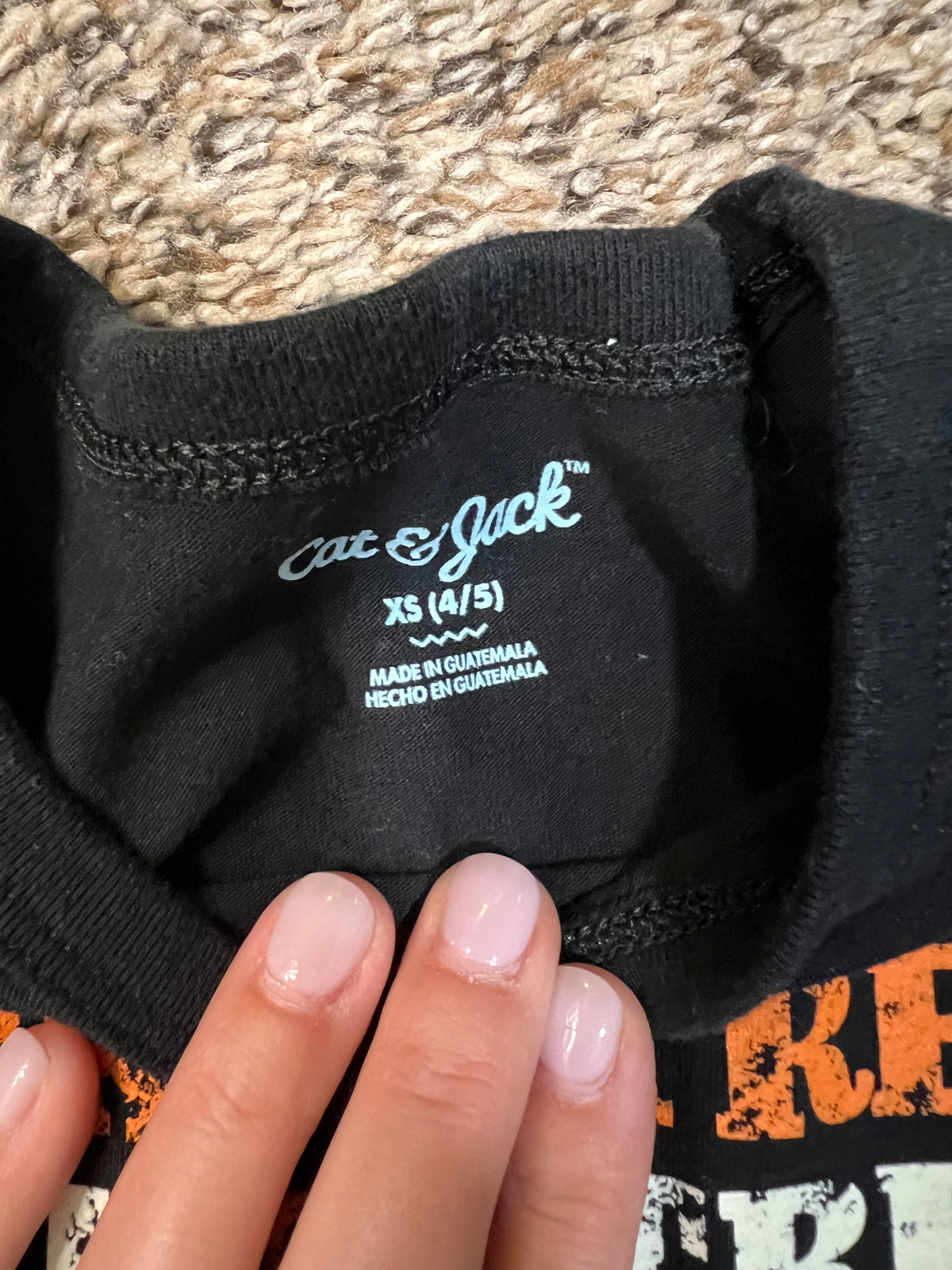 Seller #184 - Boys Size 4 - 5 Cat & Jack Halloween shirt