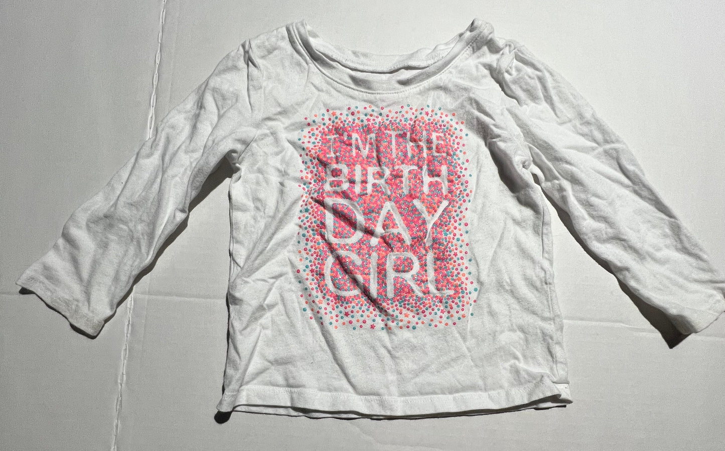 #98 Girls 2T Birthday Shirt