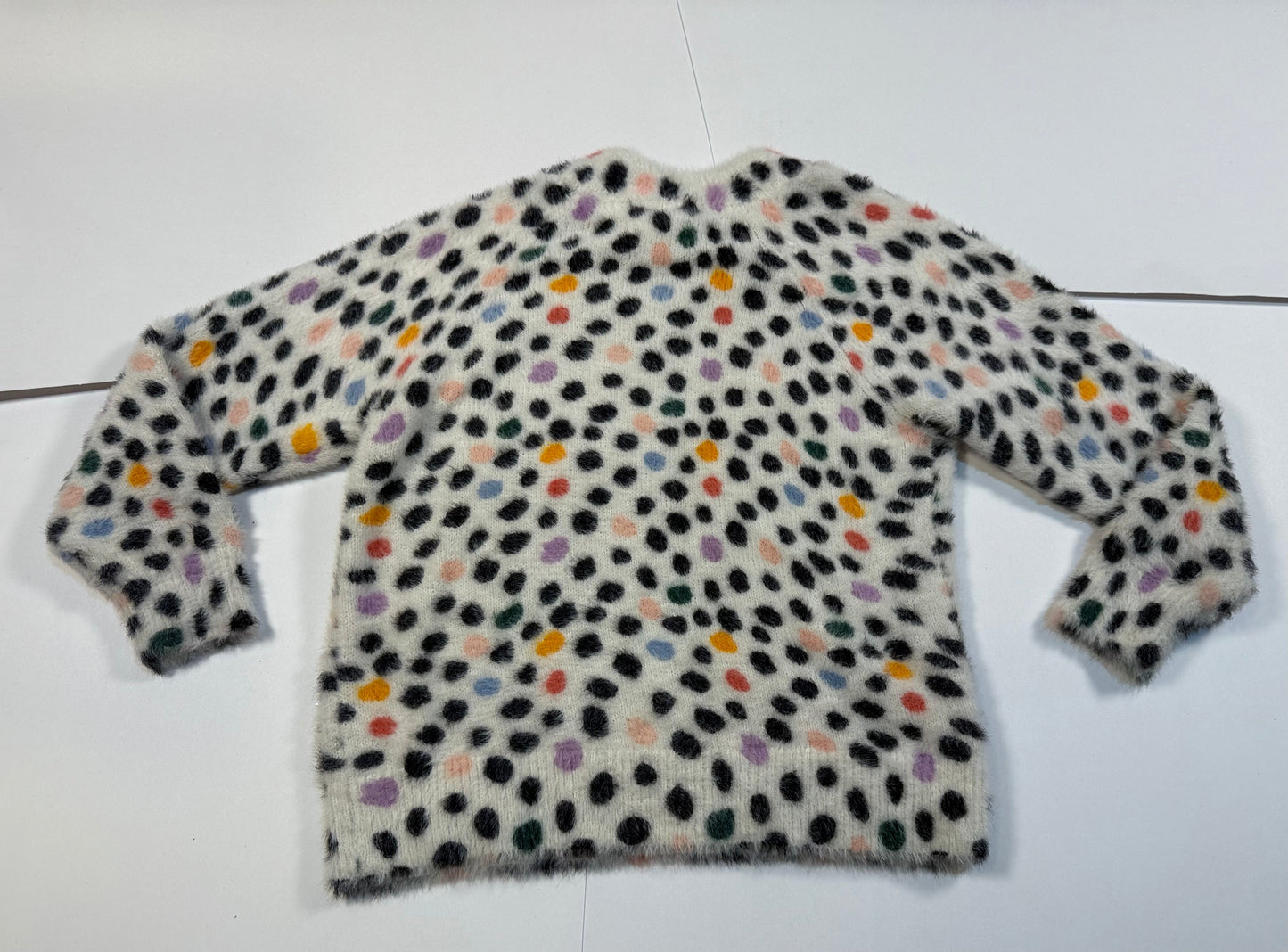 #180 Girls 4 Hanna Andersson Super Soft Leopard Sweater