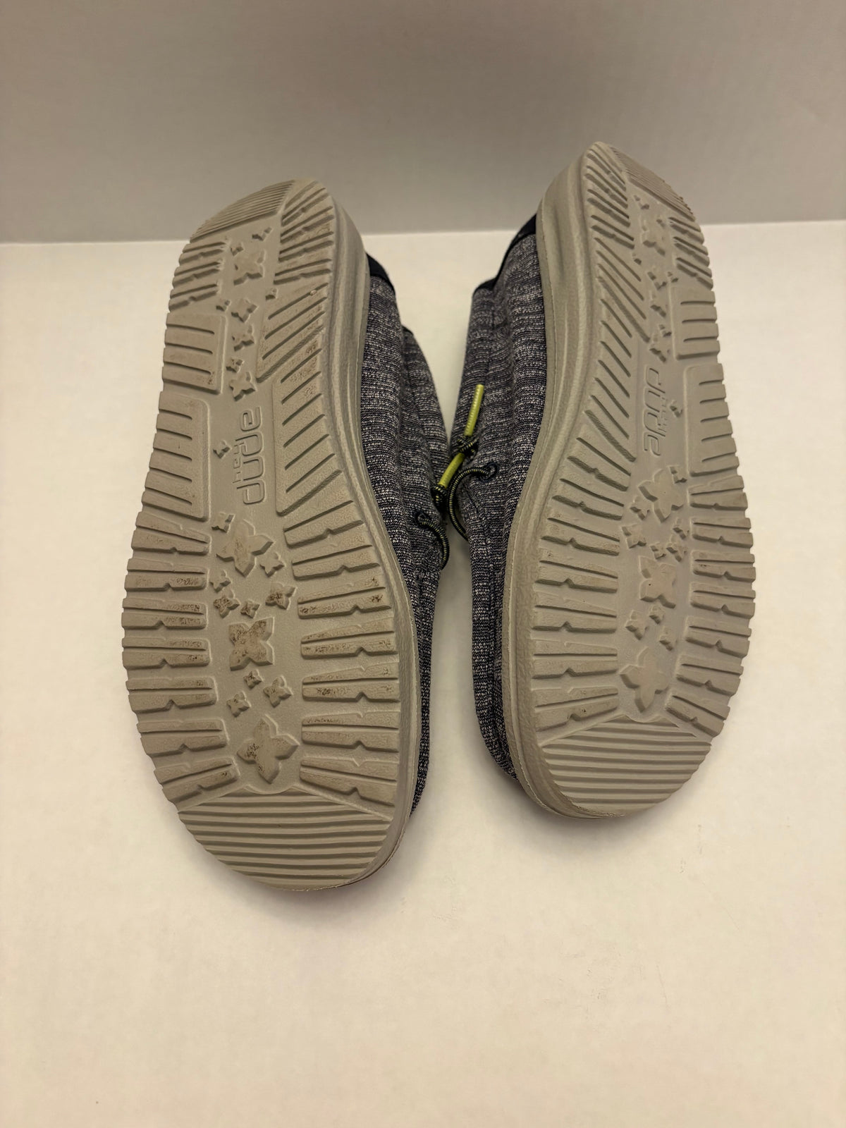 Seller 118 EUC Boys Hey Dude shoes. Size 4 big kids