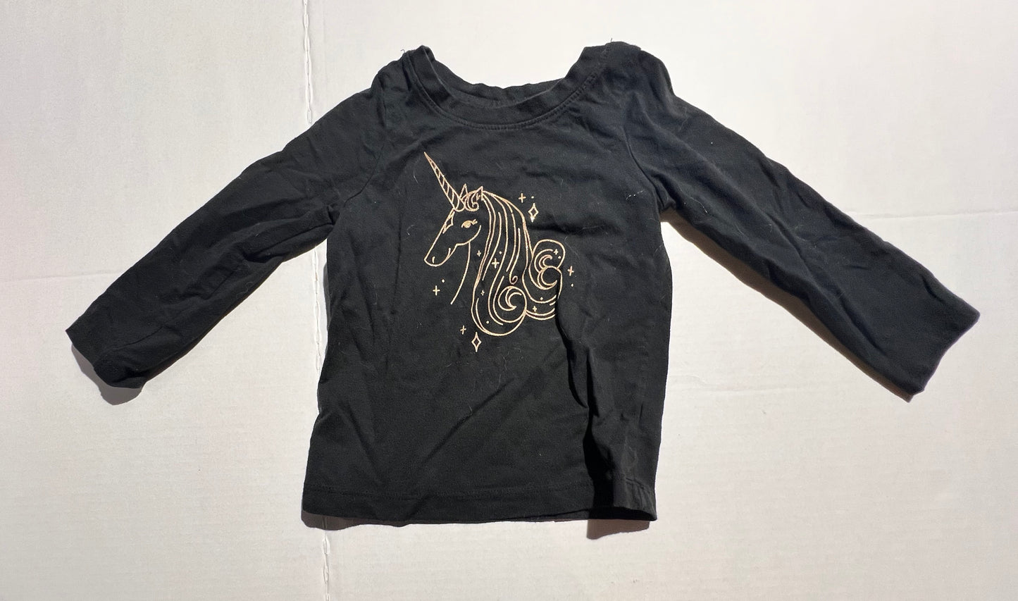 #98 Girls 2T Unicorn Shirt