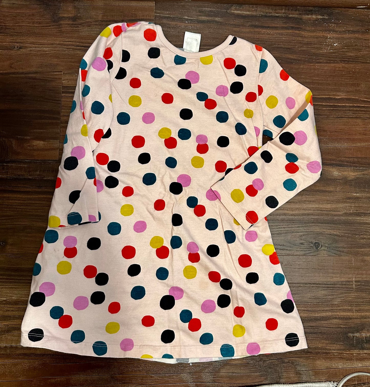 #162 Hanna Andersson Polka Dot Dress 5t