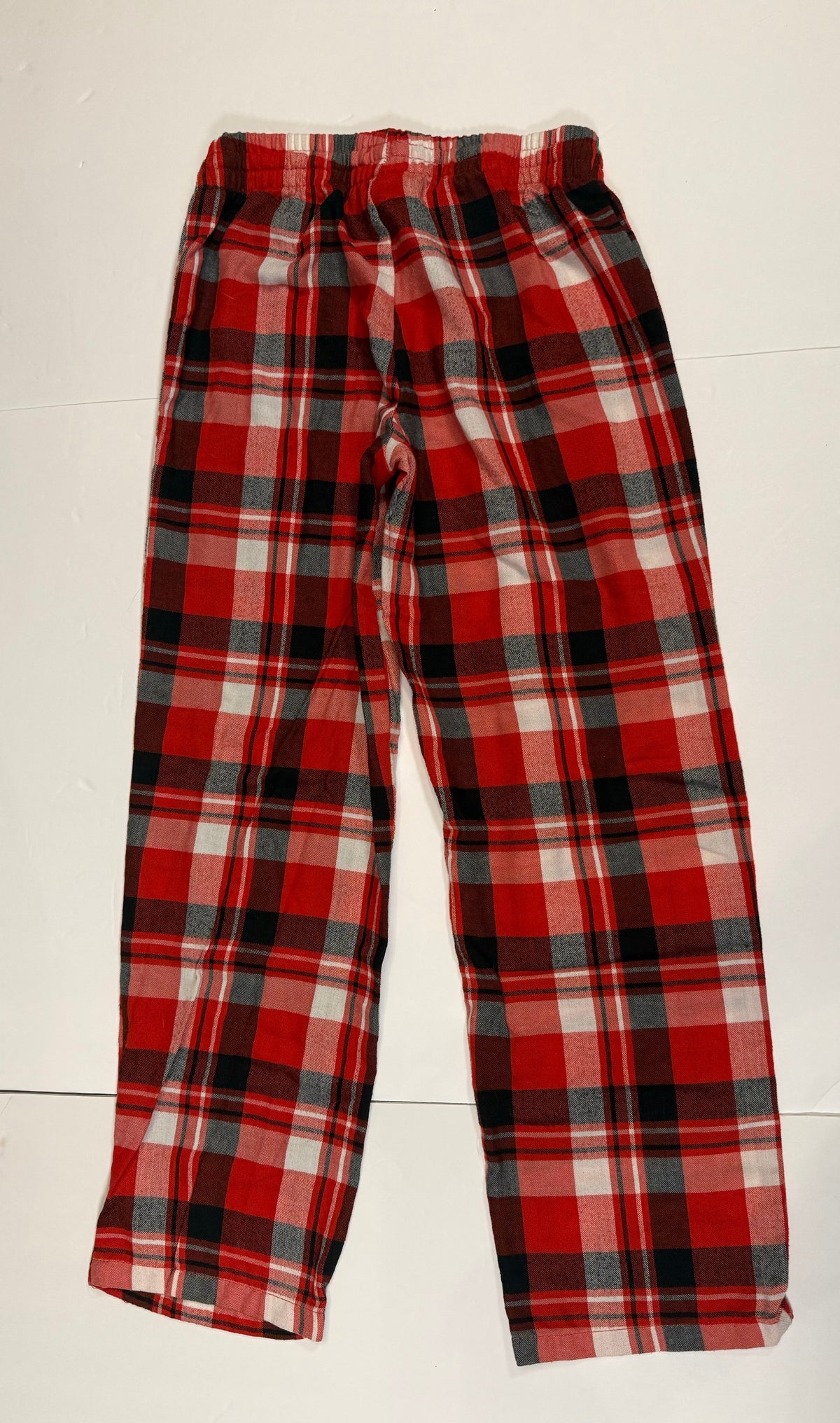 #141 Boys Large 10-12 Cat & Jack Red Flannel Pajama Pants