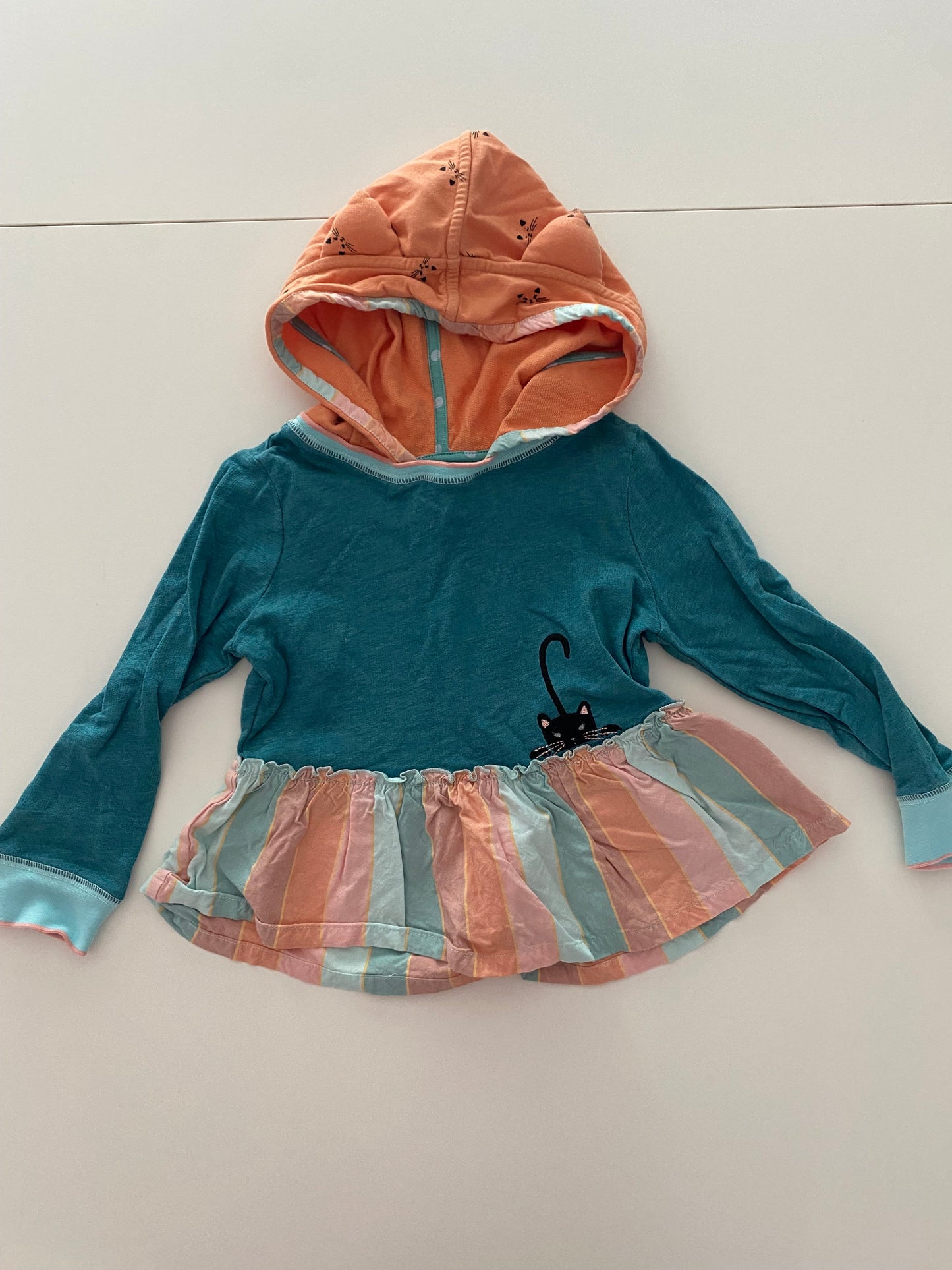 #117- Girls 2T, Matilda Jane black car sweatshirt tunic, VGUC,*reduced*