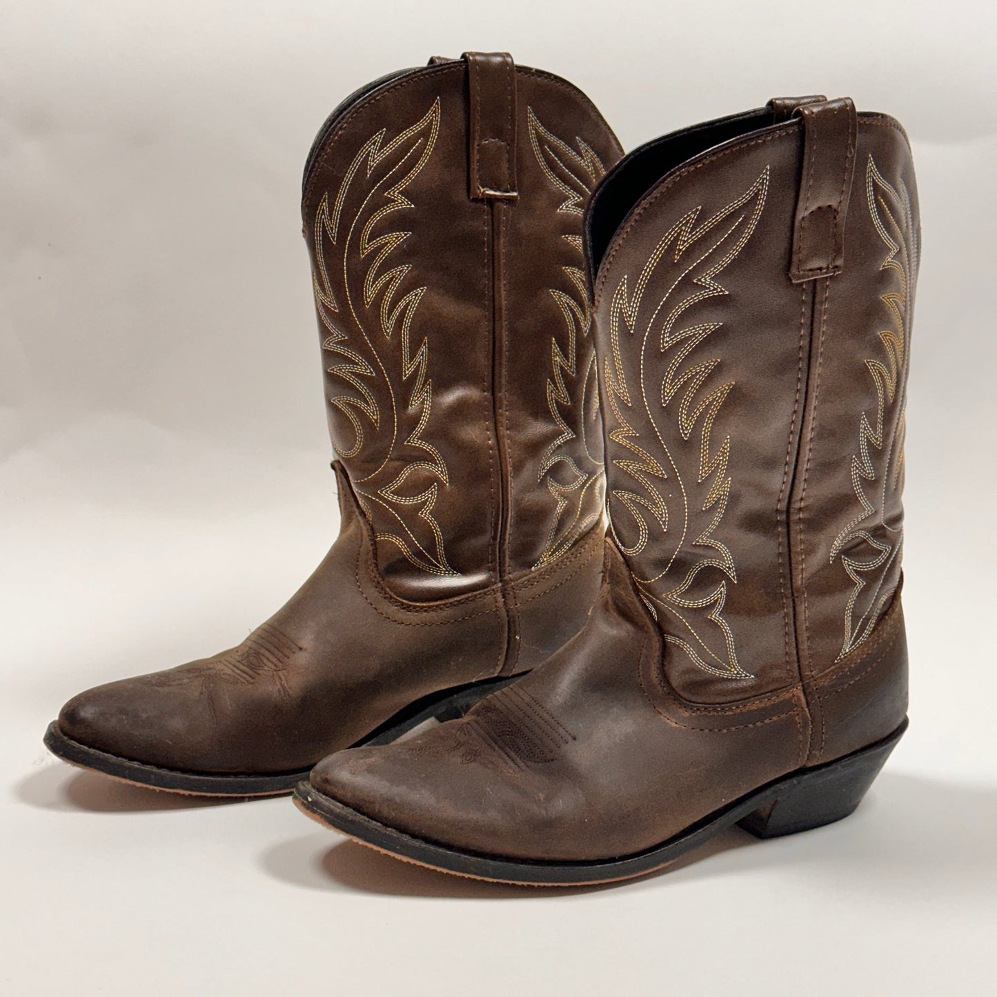 #87 Lardeo Womens Boots, 9 Wide, Brown