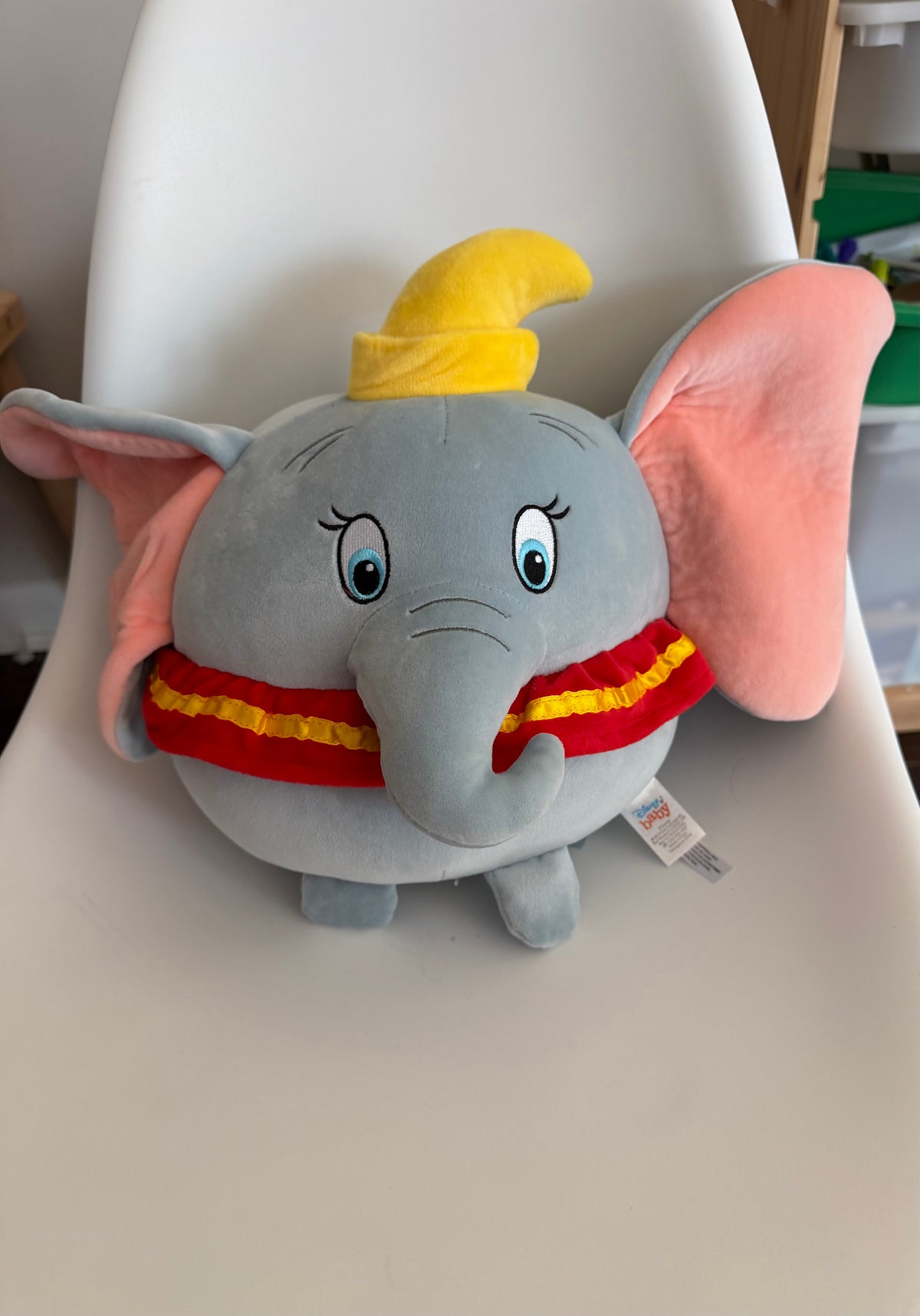 #117, Disney’s Dumbo stuffed animal, Cuddle Pals, EUC