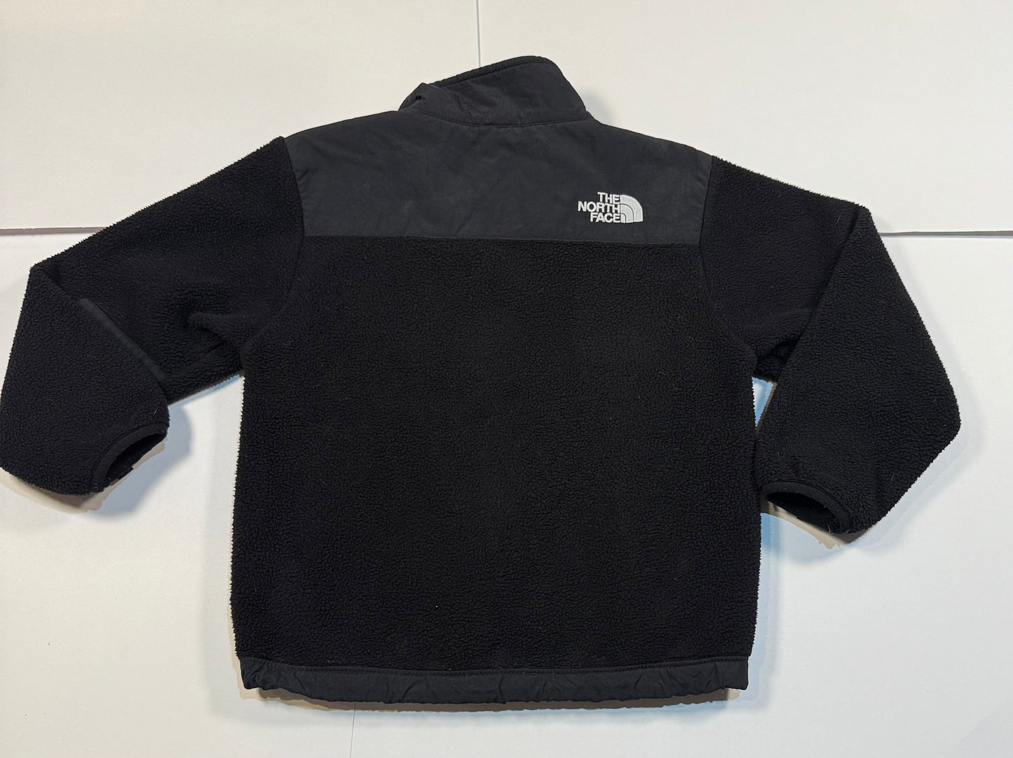 #180 Unisex Boy/Girl 5 The North Face Black Fleece Jacket