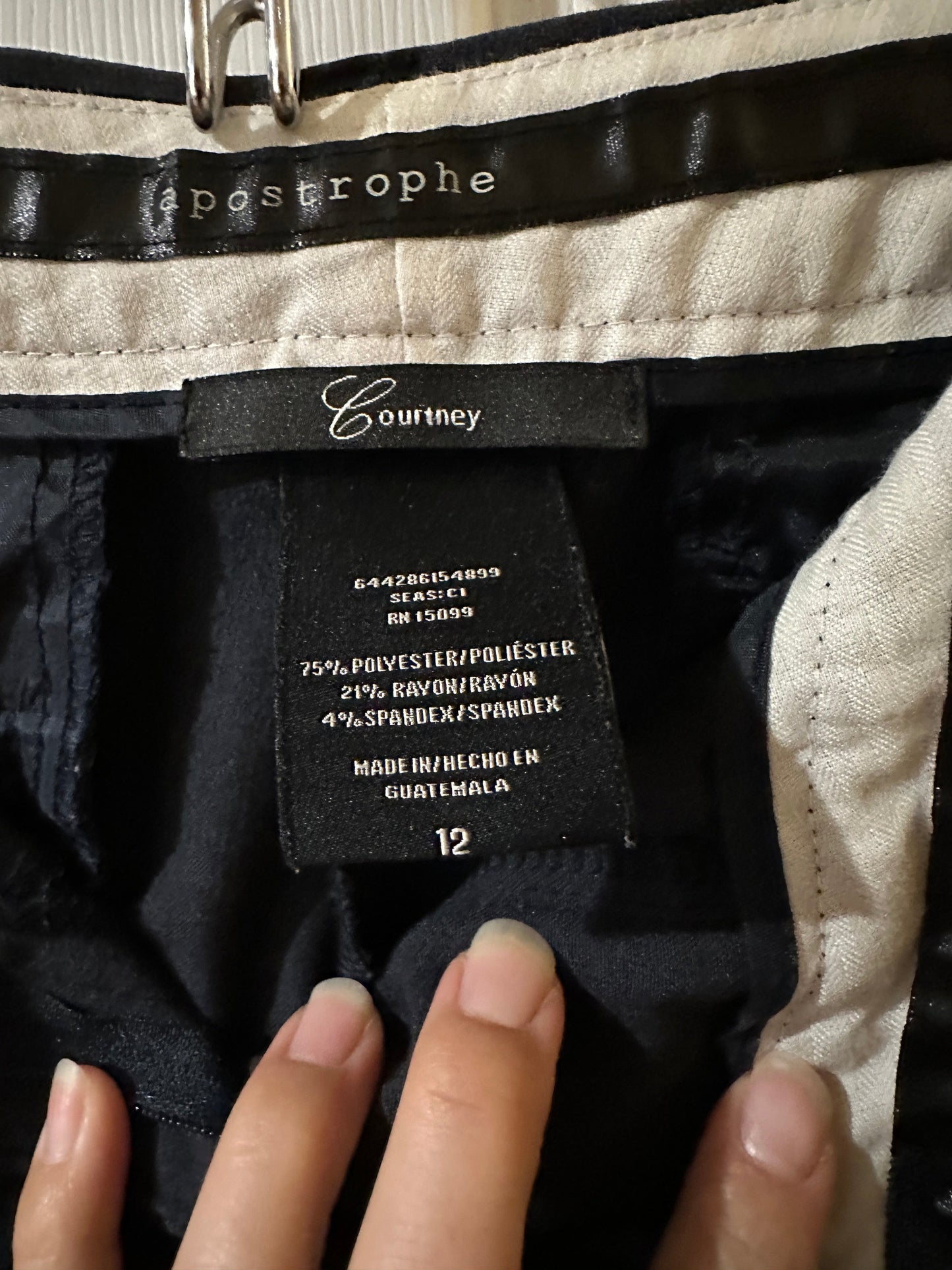 #214 2 Pairs of Women's Size 12 Dress Pants