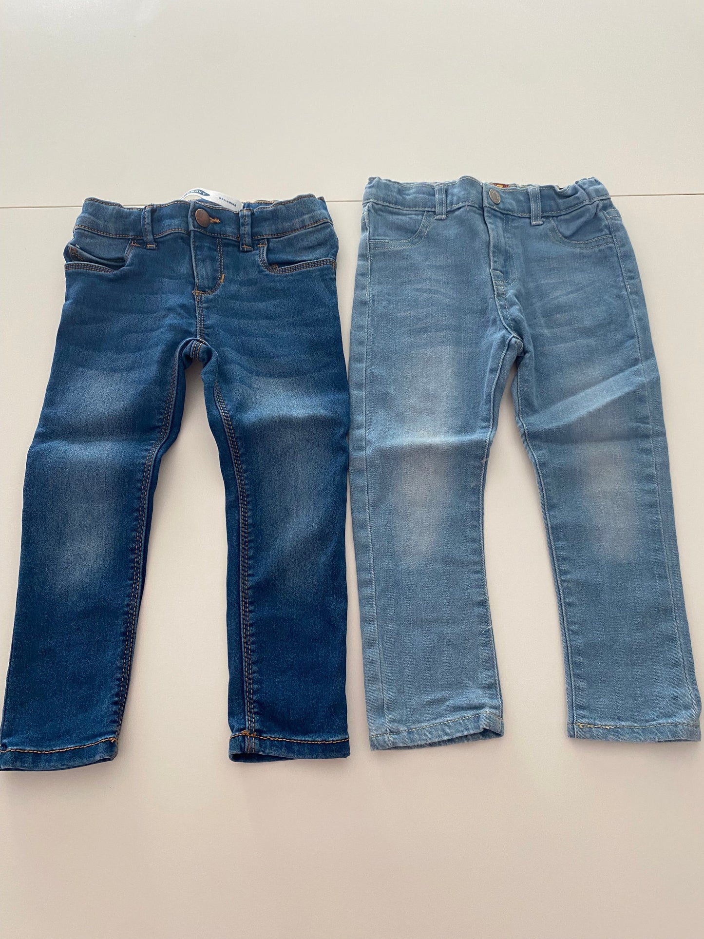 #117- Girls 3T, Old Navy Ballerina Jeans & 7 For All Mankind Jeans, VGUC,*reduced*