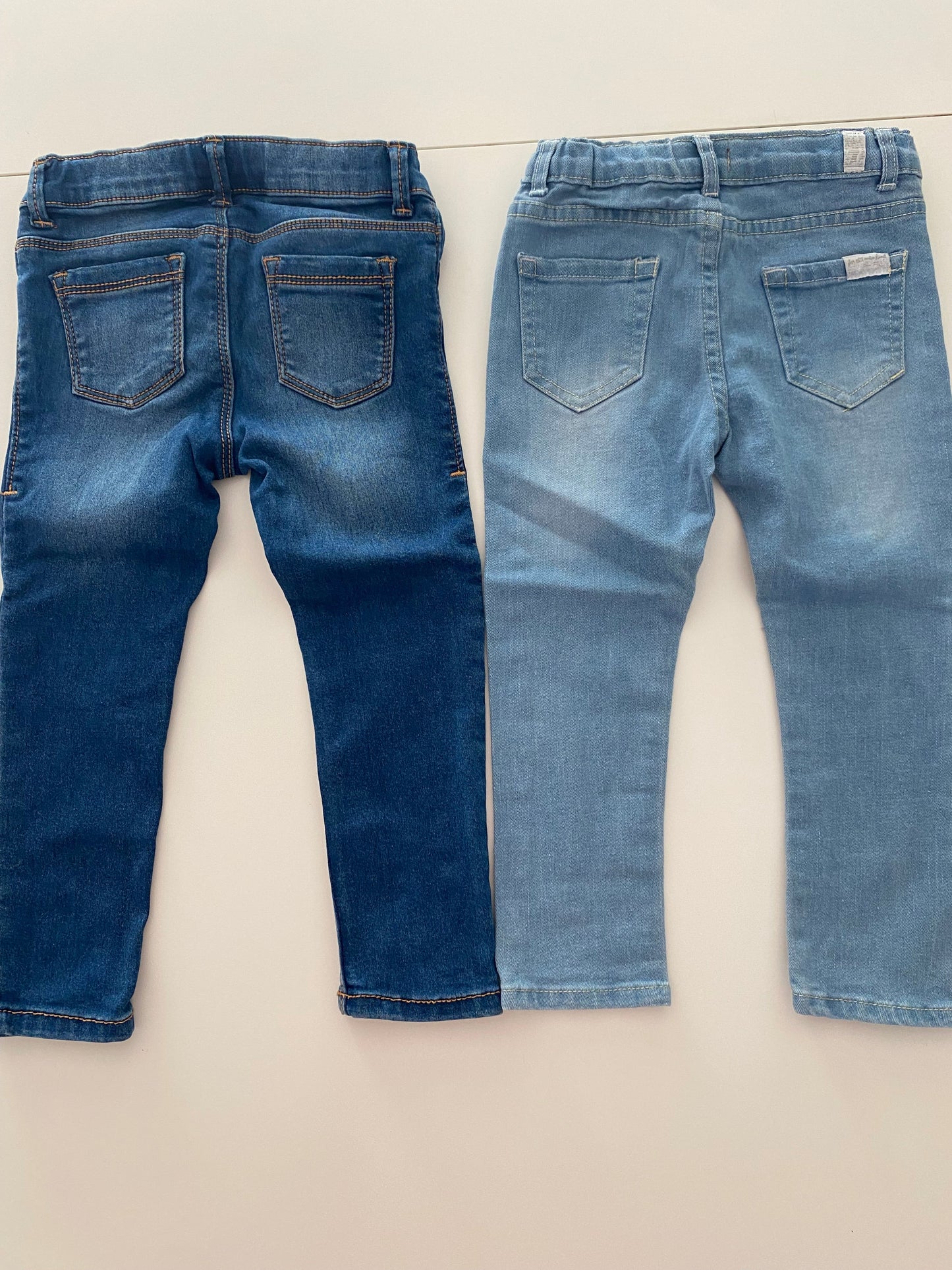 #117- Girls 3T, Old Navy Ballerina Jeans & 7 For All Mankind Jeans, VGUC,*reduced*