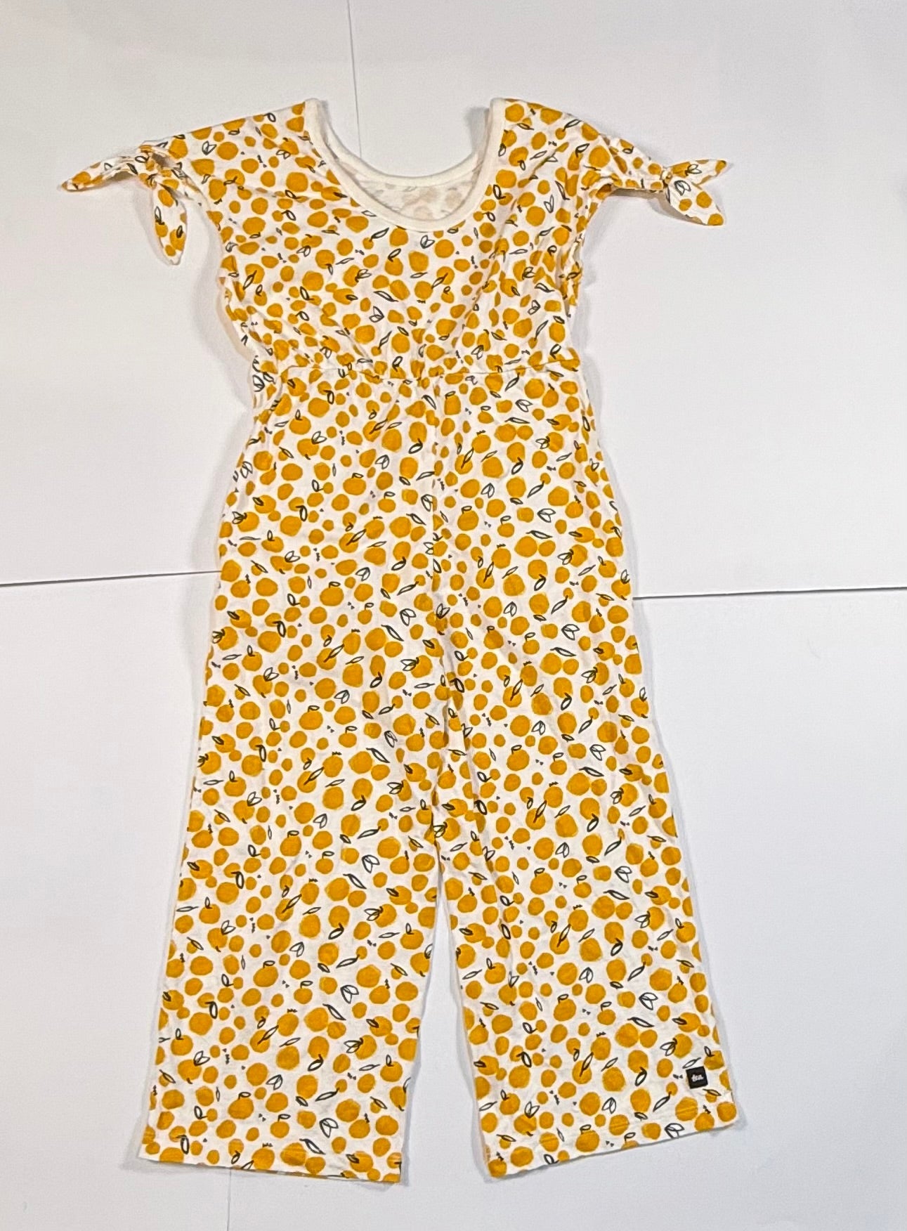 #180 Girls 5 Tea Company Romper (2 available)