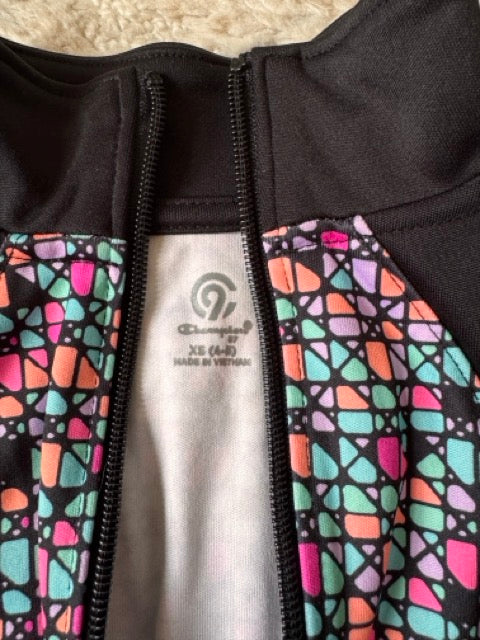 #127 Champion Track Jacket Girls 4T