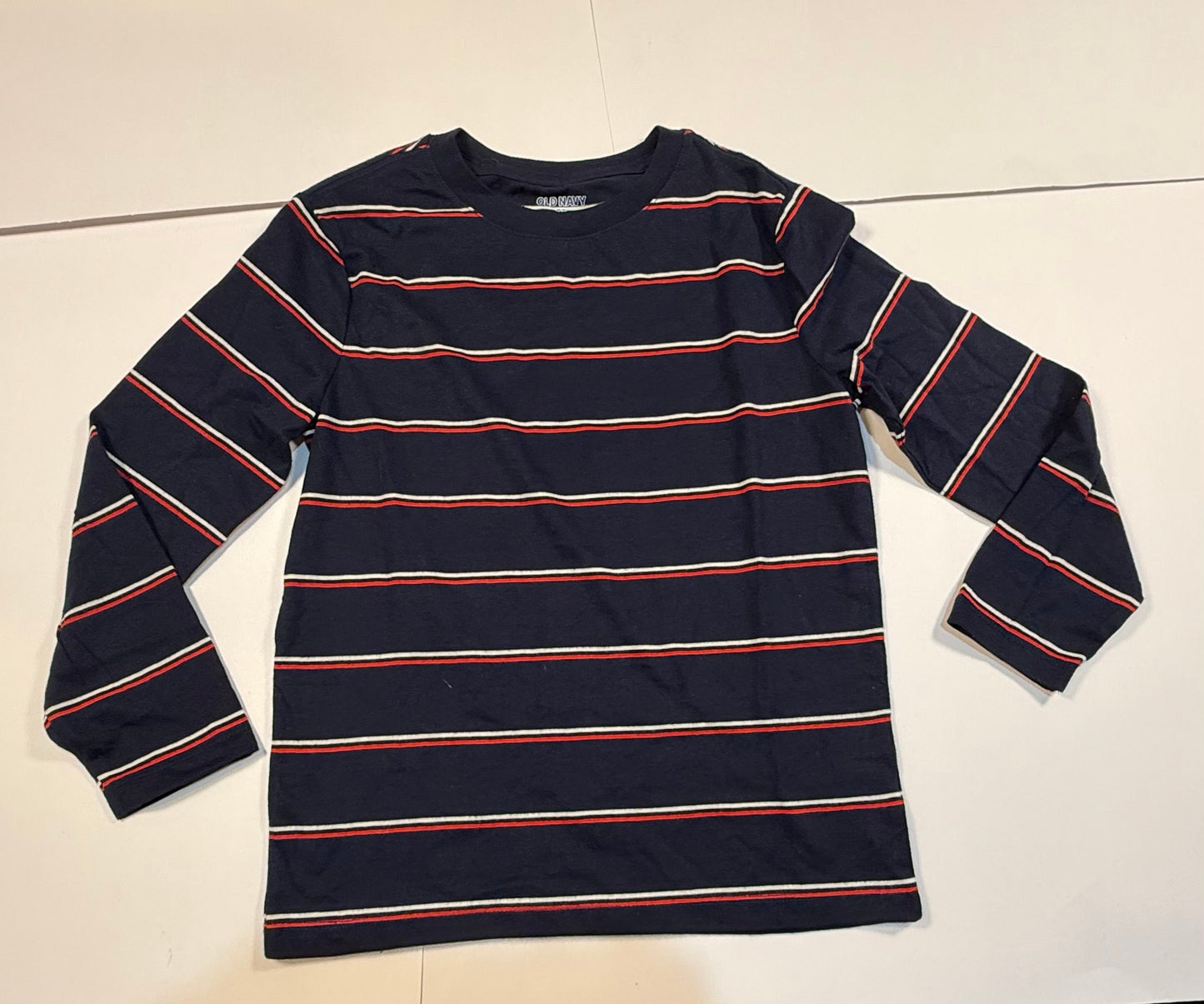 #180 Boys Old Navy Long Sleeve Bundle - Stripe and Baseball