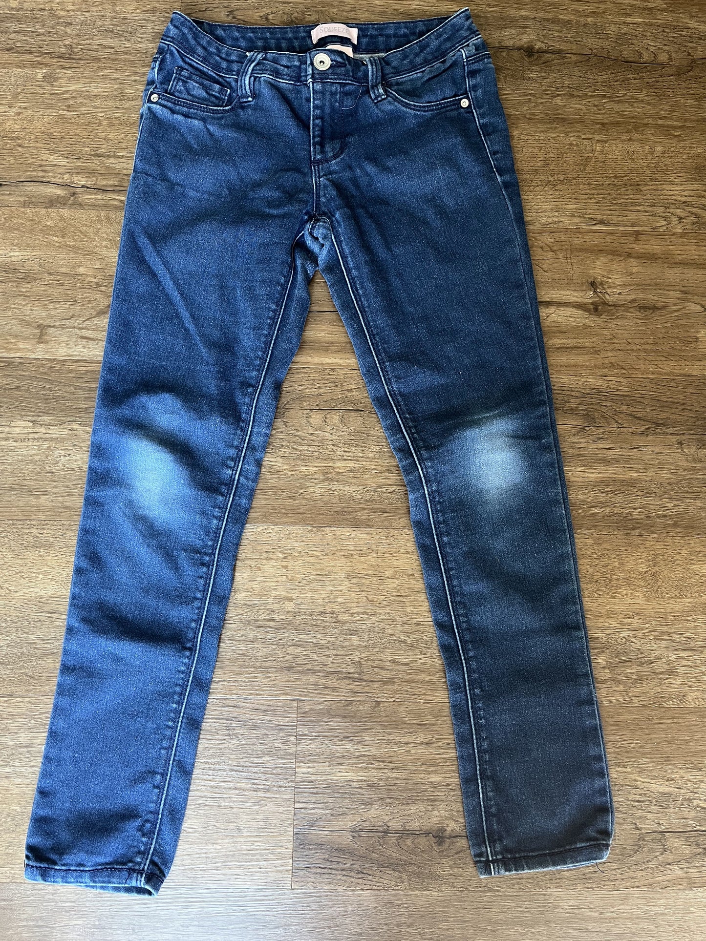 #124 Girls Size 10 Dark Wash Jeans