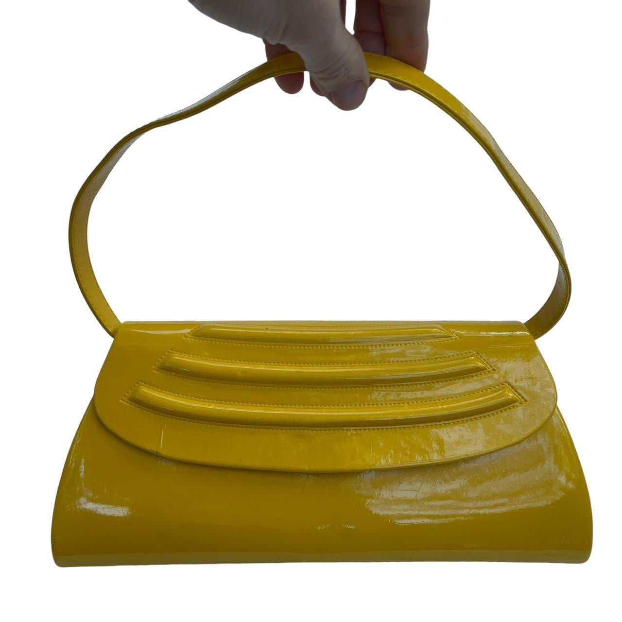 #1 Yellow hand bag