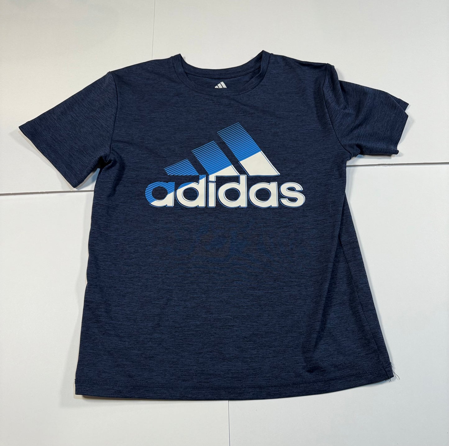 #180 Boys Small (8) Adidas Athletic Shirt Bundle -Royal Blue and Navy
