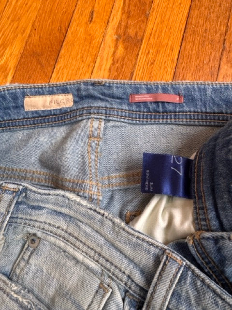 #127 Pilcro Slim Boyfriend Jeans Women's S