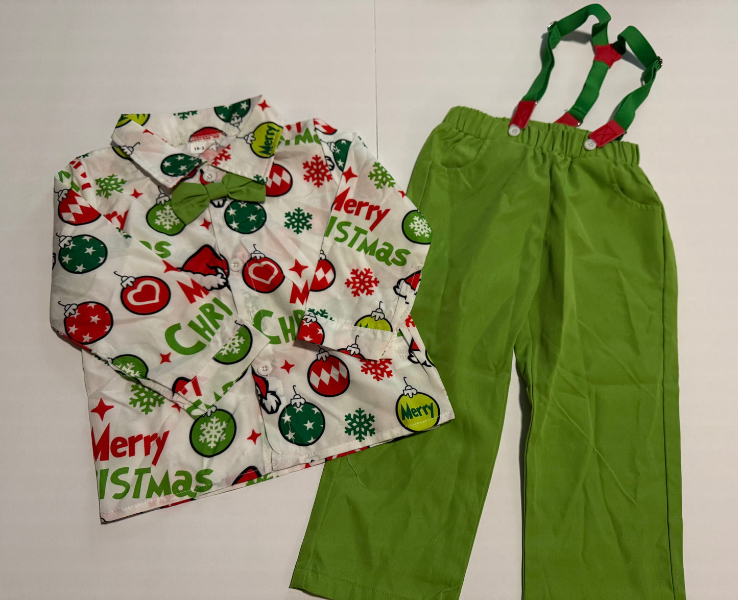 Seller #2 - NWOT Grinch Set - 18-24 Months