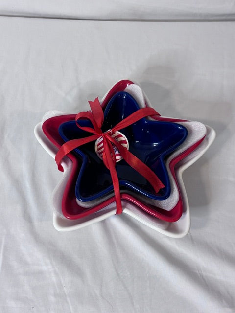 #90 Home Essentials 4-piece nesting star bowl set