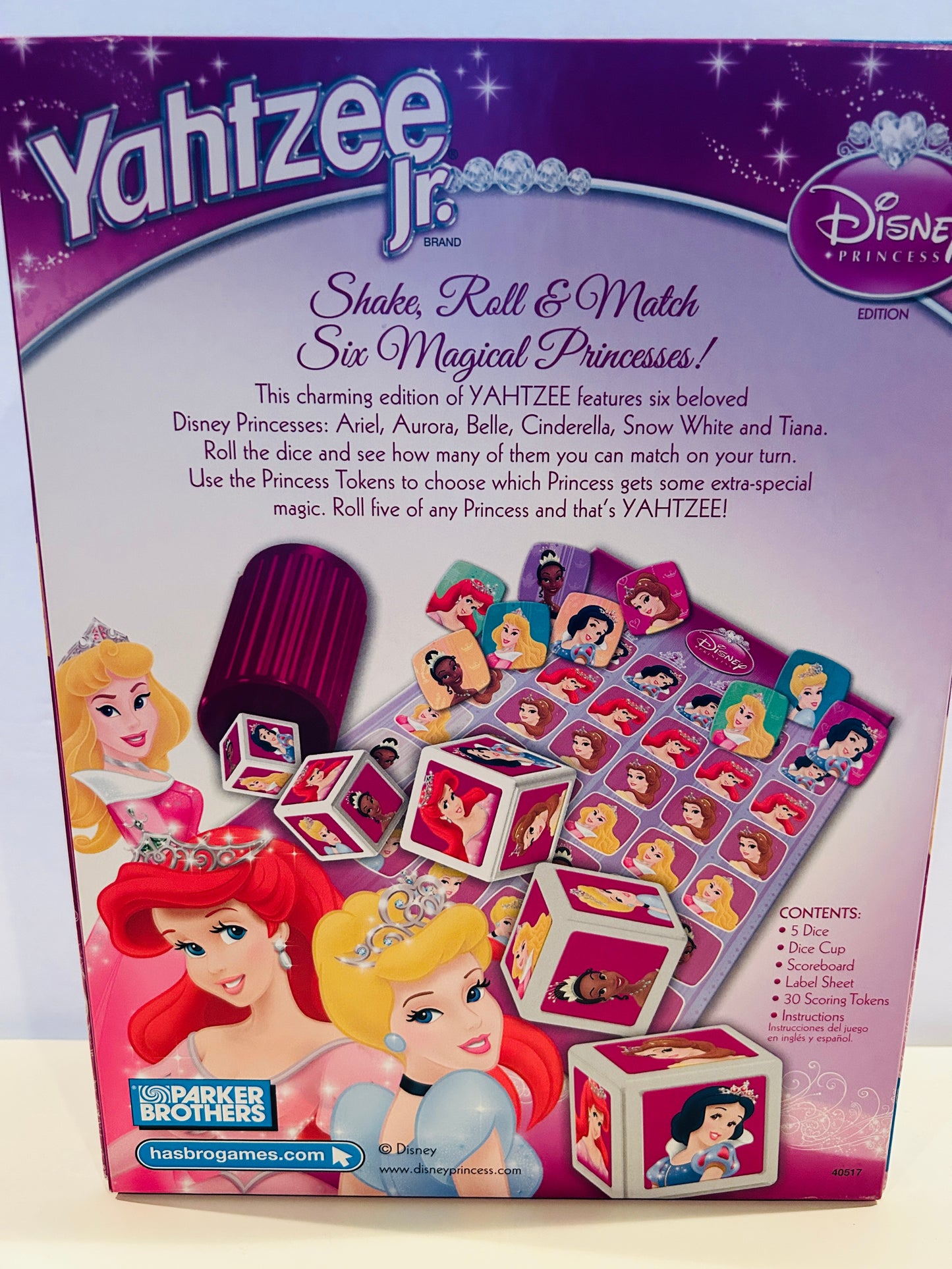 #99- *Disney Princess Yahtzee Jr