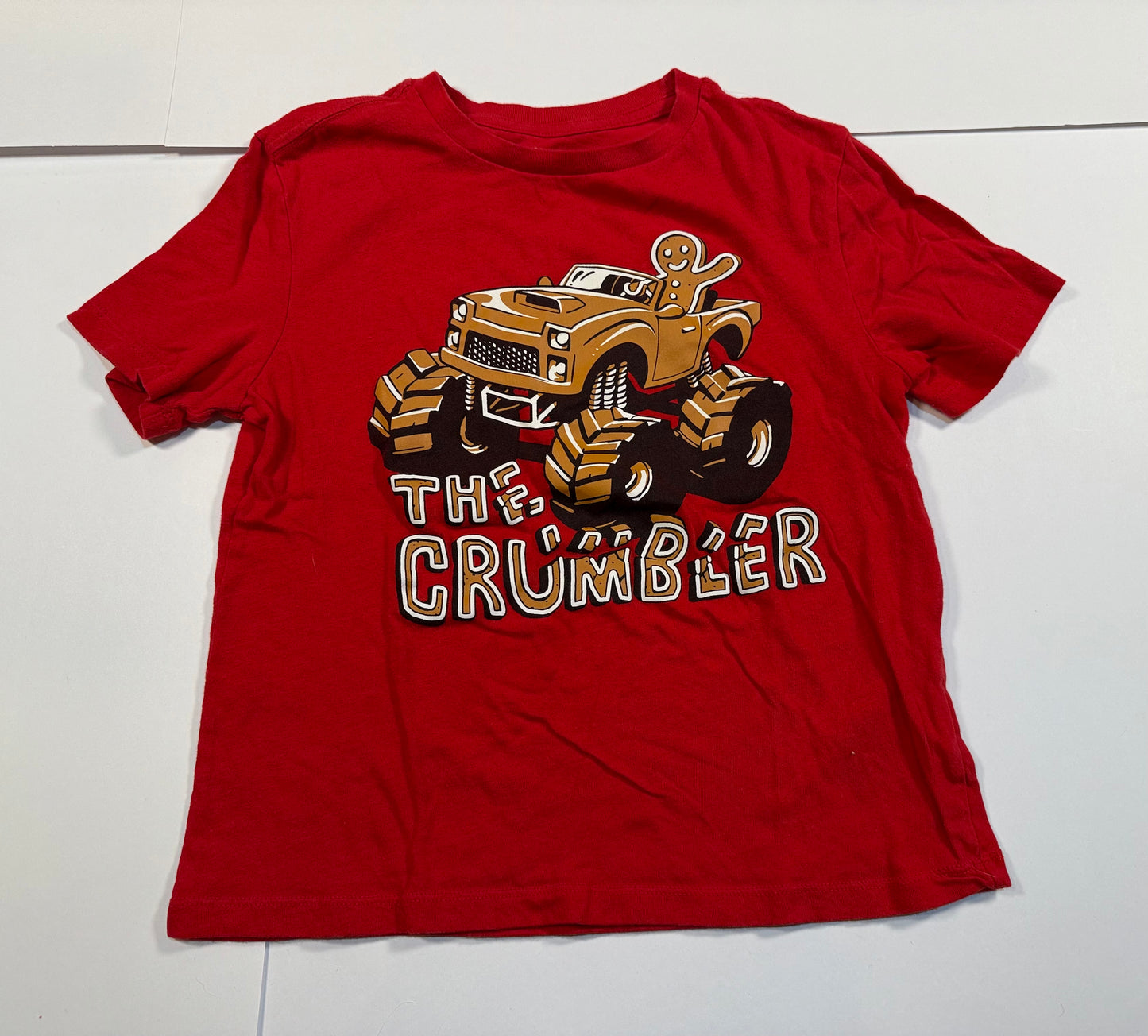 #180 Boys Medium(8) Old Navy Christmas Bundle -Rollin with my Gnomies and The Crumbler