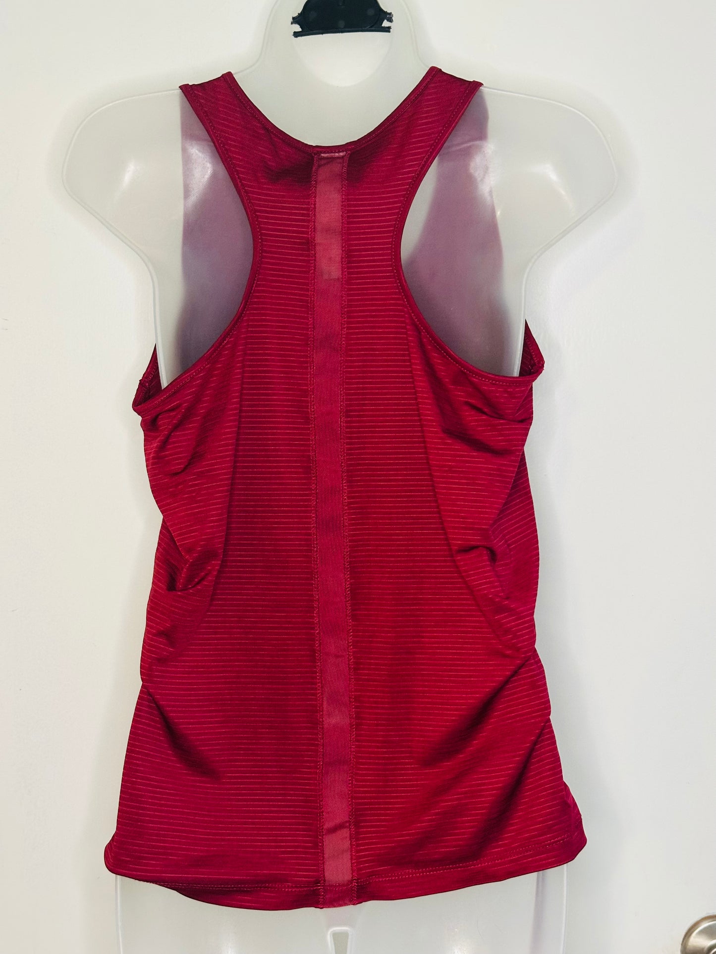 #186 ASICS Red Racerbank Tank - Women's M - VGUC