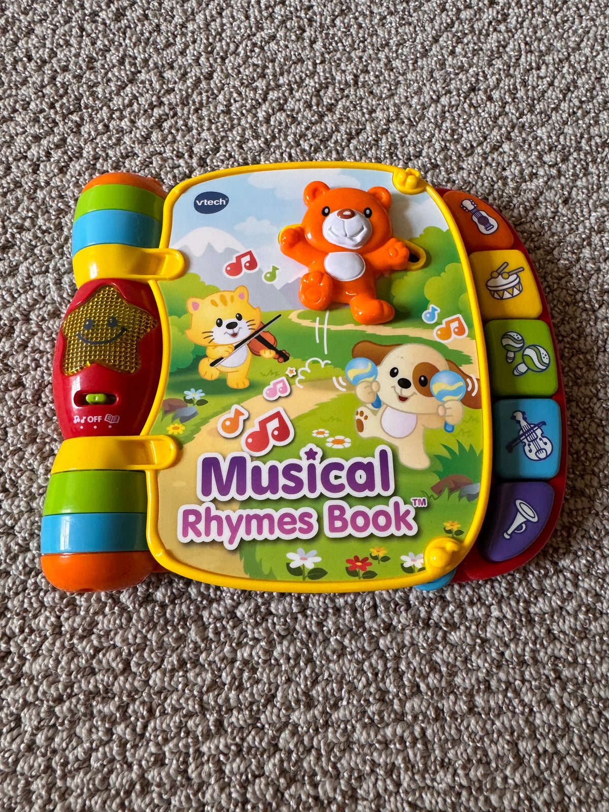 #127 VTech Musical Rhymes Book